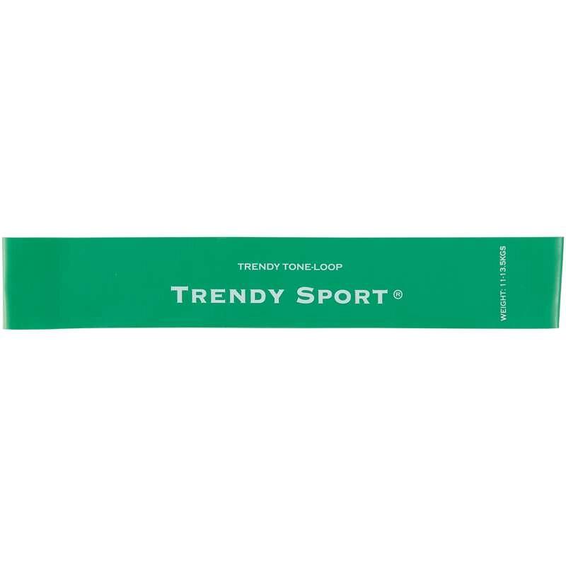 Guma pętla do wzmacniania nóg Trendy średnia zielona
