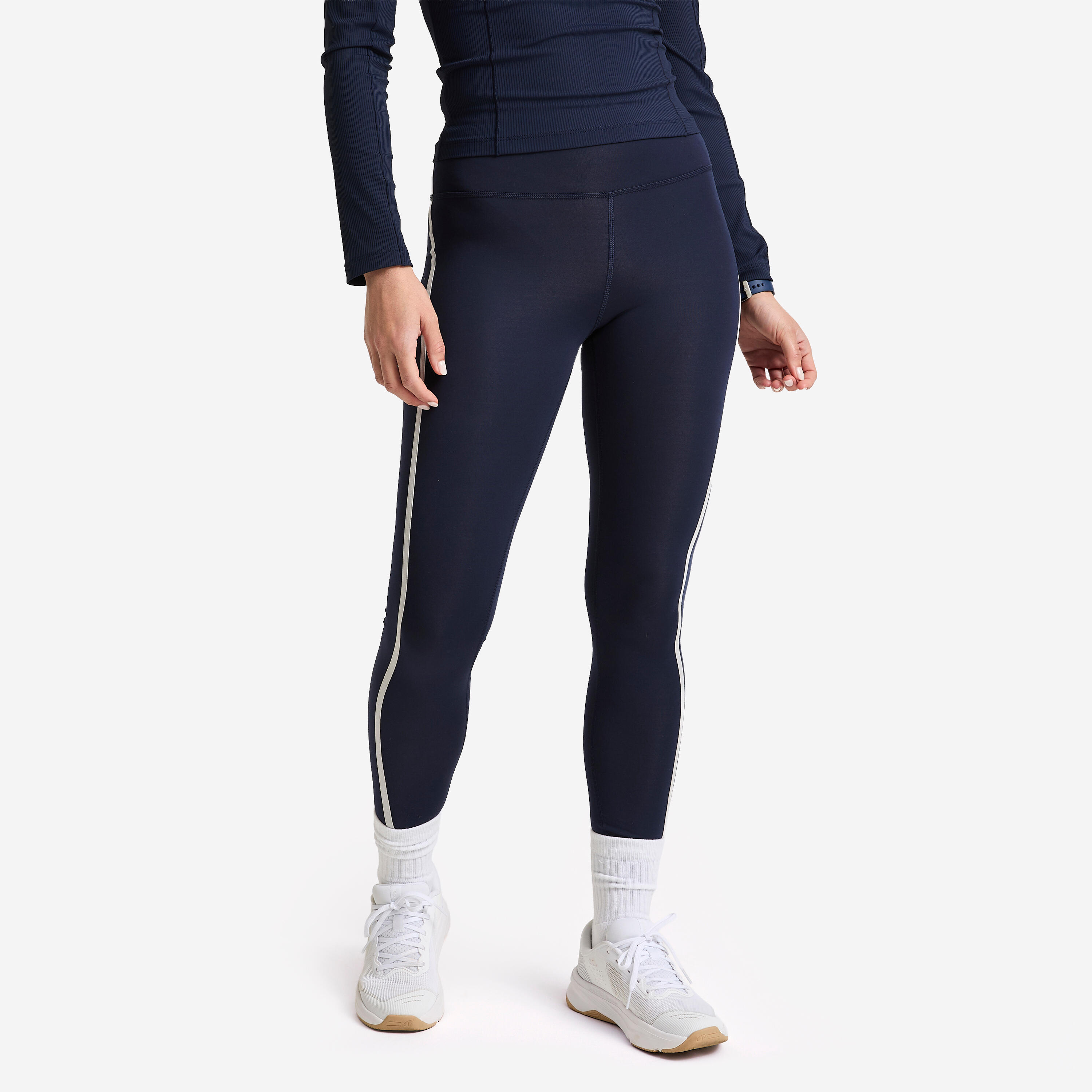 Legginsy fitness damskie Domyos