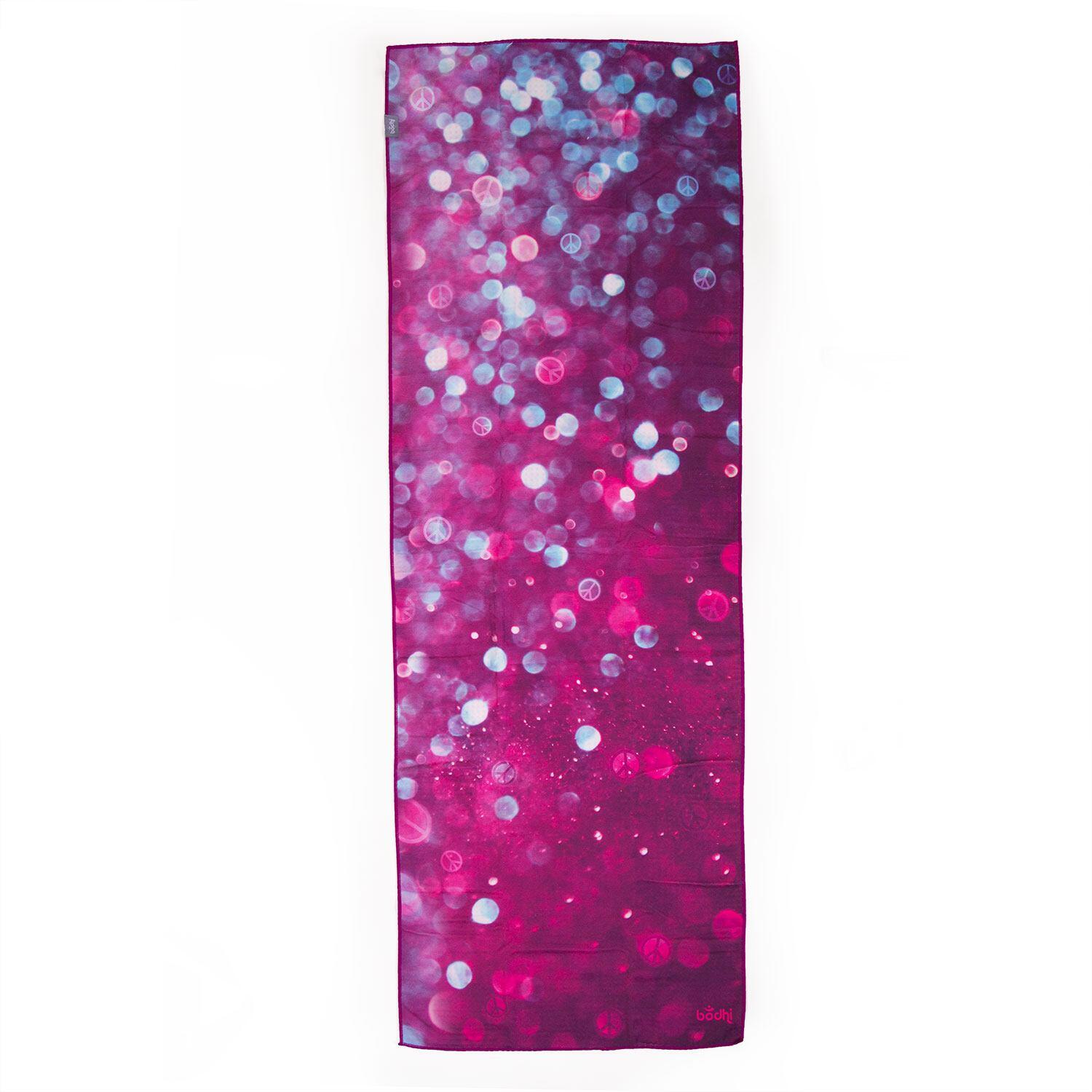 Ręcznik sportowy do jogi GRIP Drops of Peace 183x61 cm