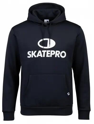 Odzież Bluza sportowa unisex SkatePro Tech Bluza z kapturem - 10-12 - Black /...