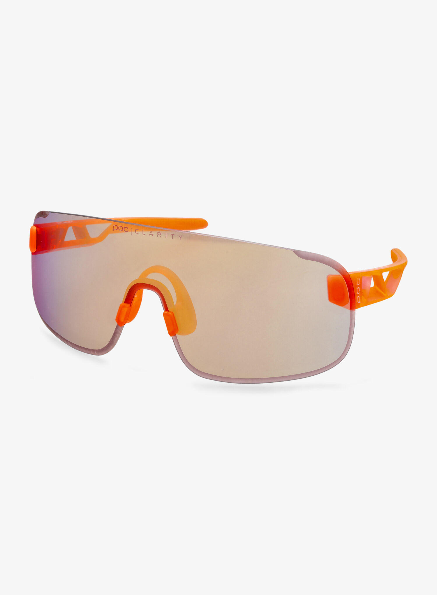 Okulary rowerowe POC Elicit - fluo orange/clarity road/gold