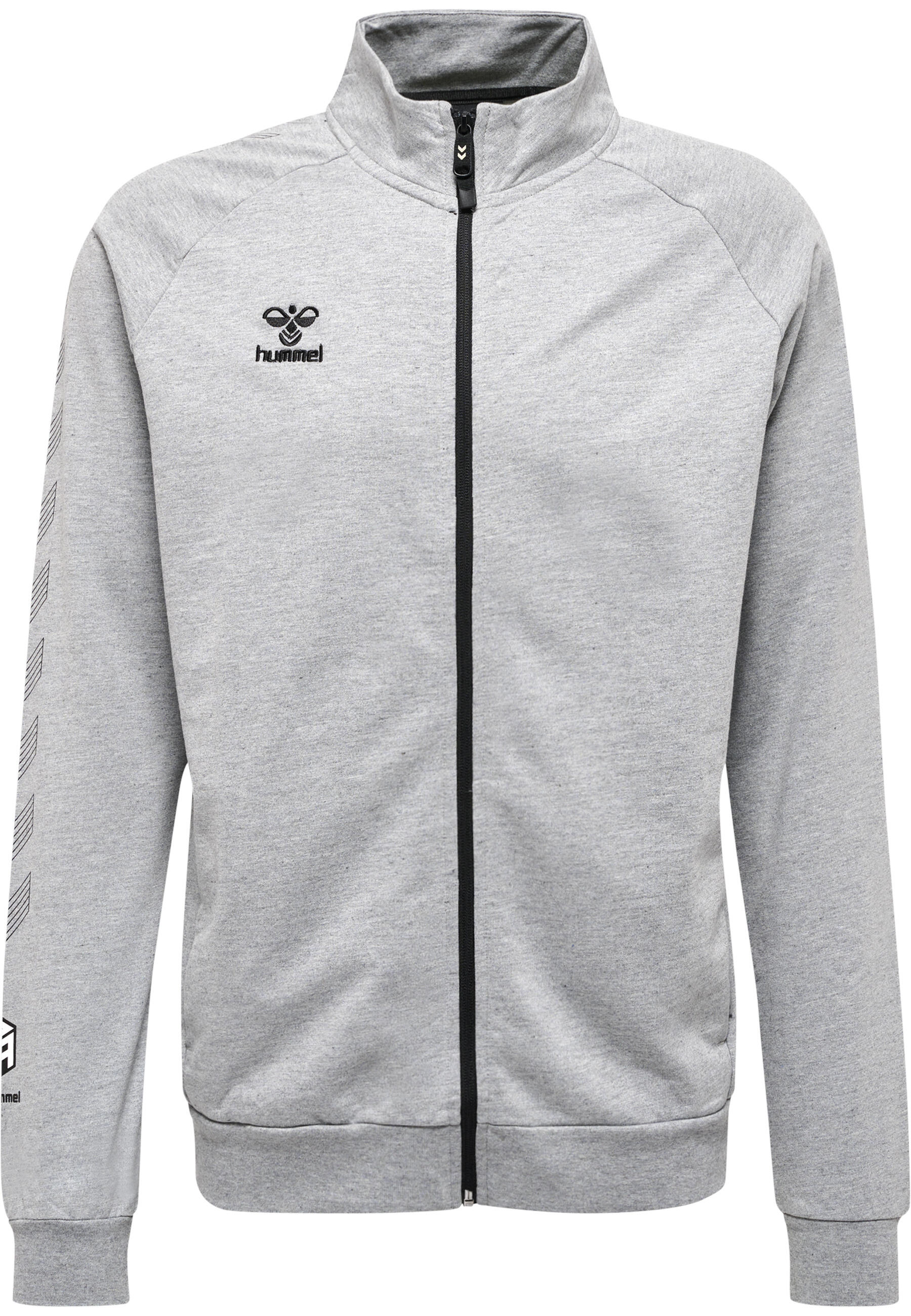Zapinana na zamek bawełniana bluza dresowa Hummel Move Grid