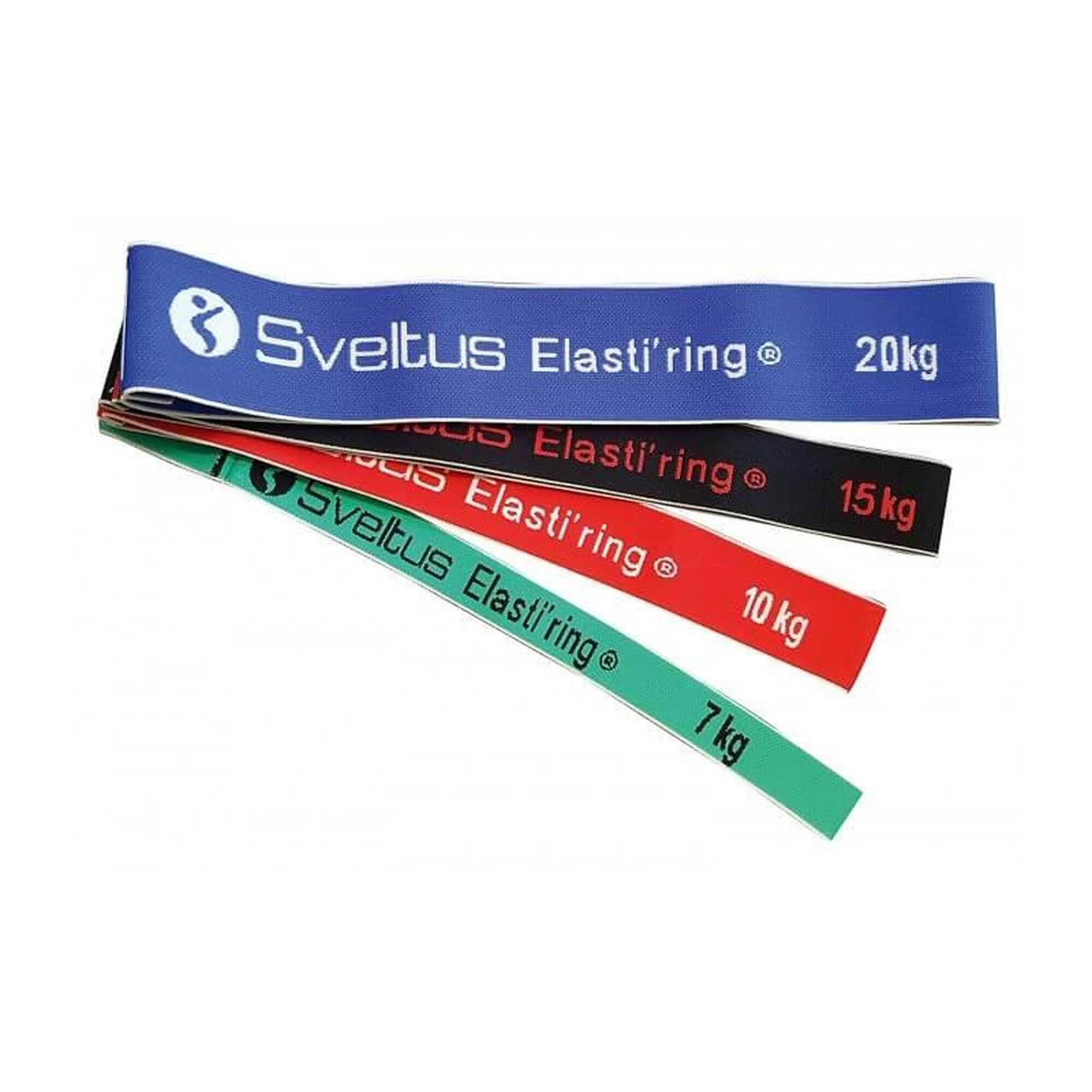 Zestaw gumowych taśm Sveltus mini band