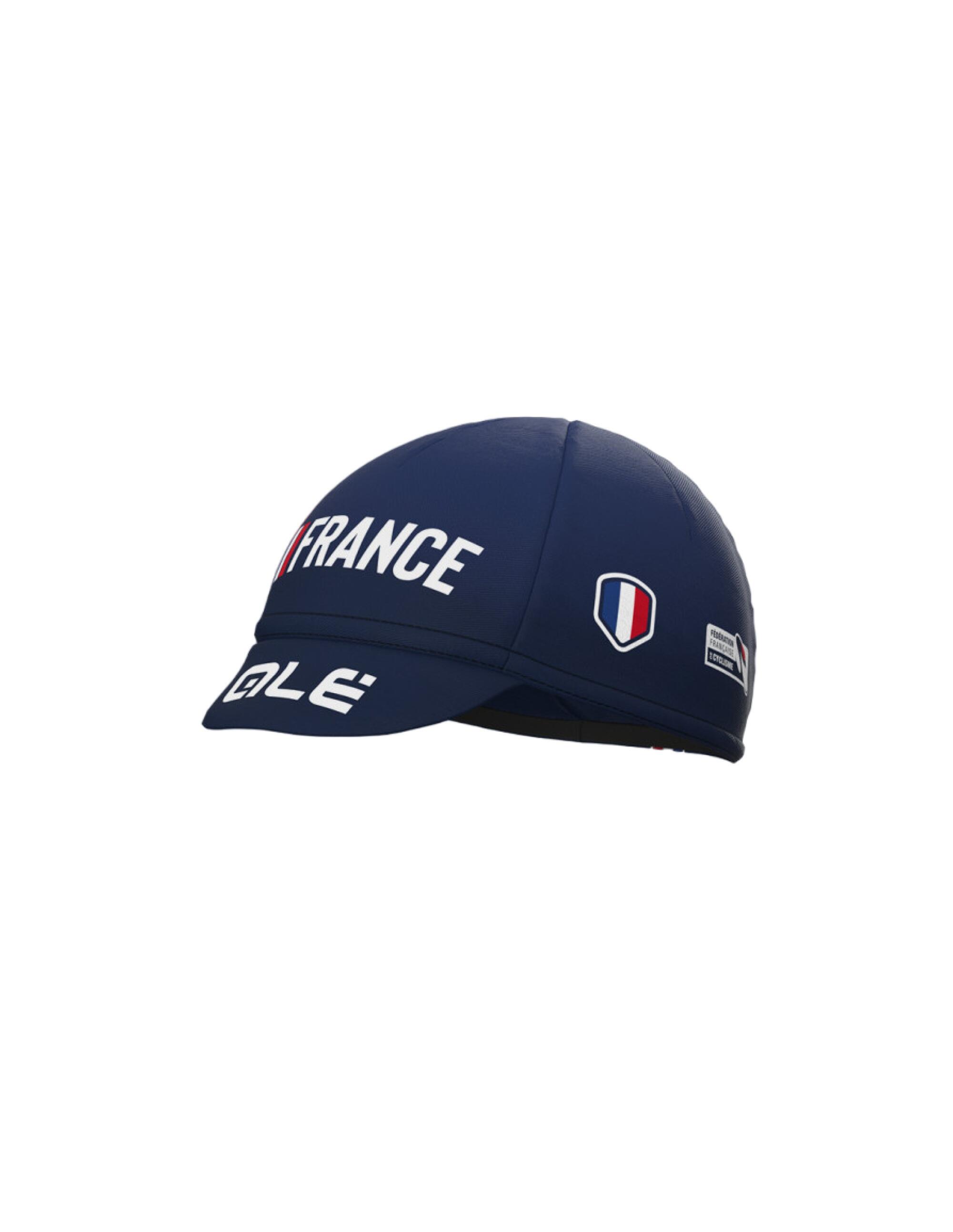 Czapka rowerowa Alé Cycling Federazione Francese Ciclismo One size Granatowy