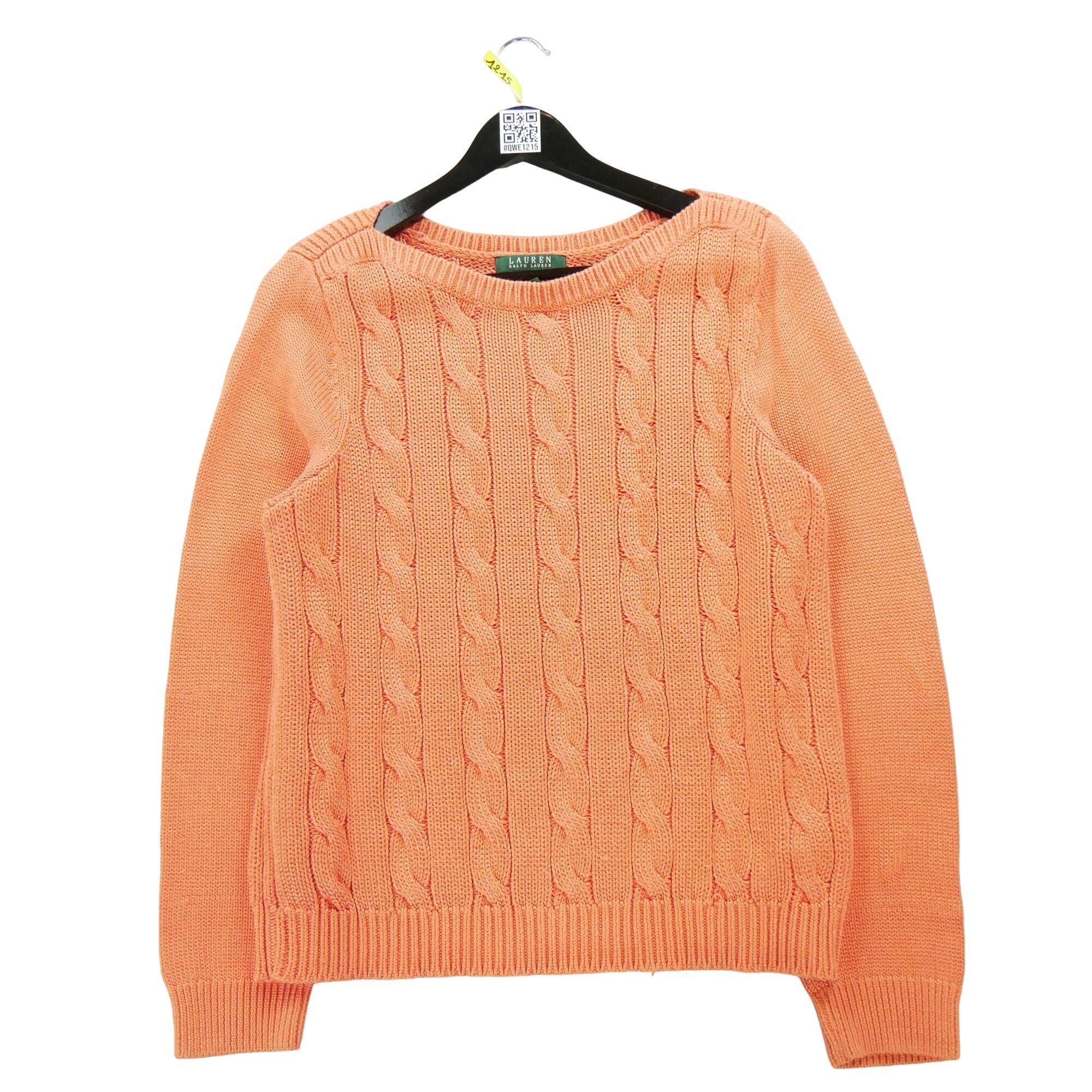 Damski pomarańczowy sweter