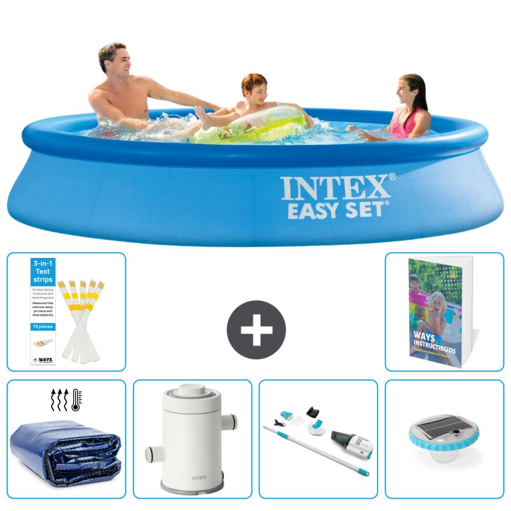 INTEX Basen Easy Set Okrągły - 305x61 cm - 7-częściowy S30