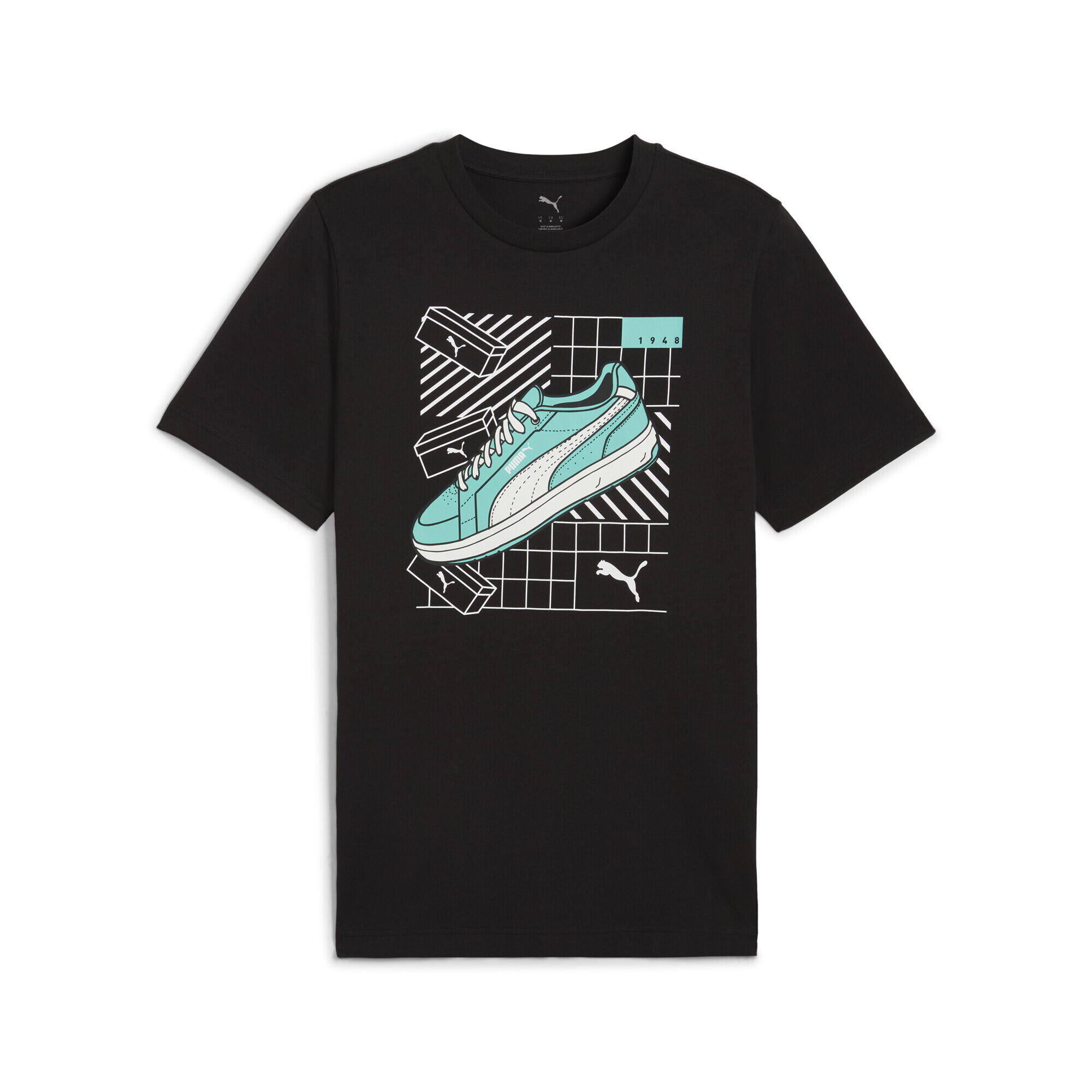 Męska koszulka Graphics Sneaker PUMA Black
