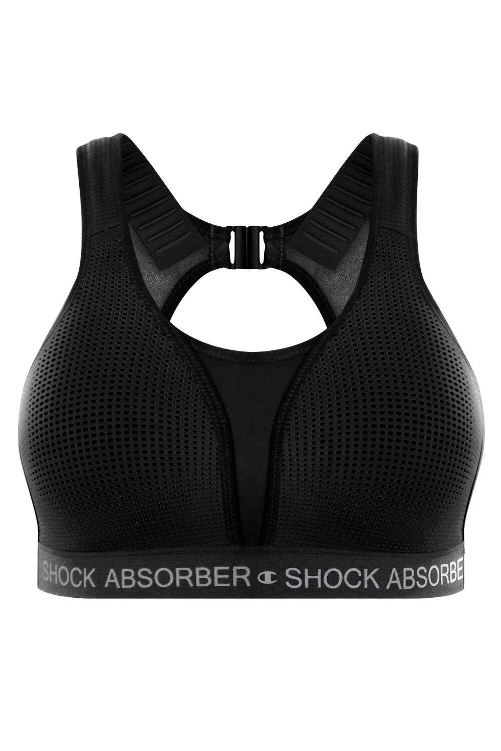 Biustonosz treningowy Shock Absorber Ultimate Run Bra Padded black U10057