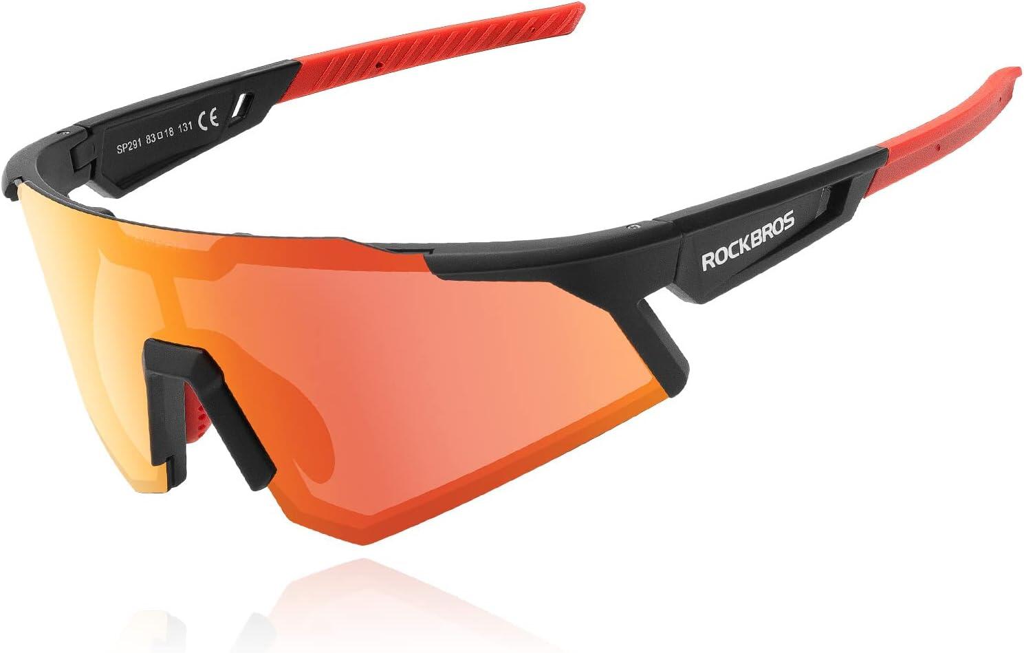 Polaryzowane okulary rowerowe HD, oprawka TR90
