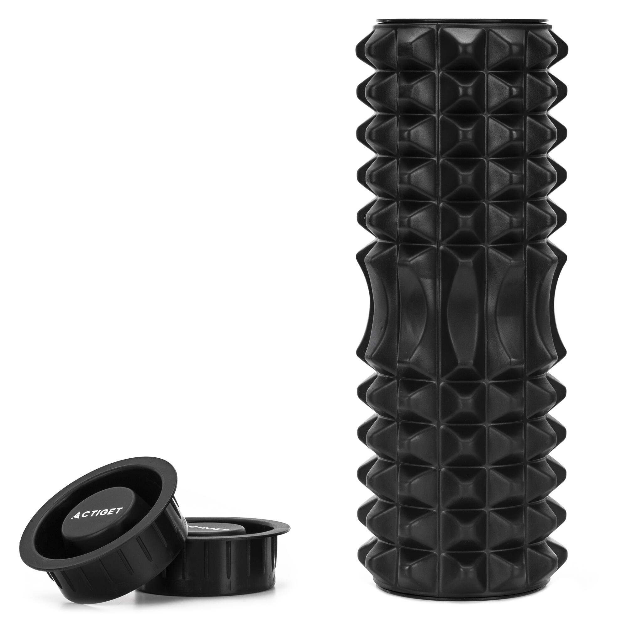 Roller fitness do masażu Actiget piankowy wałek średnio twardy