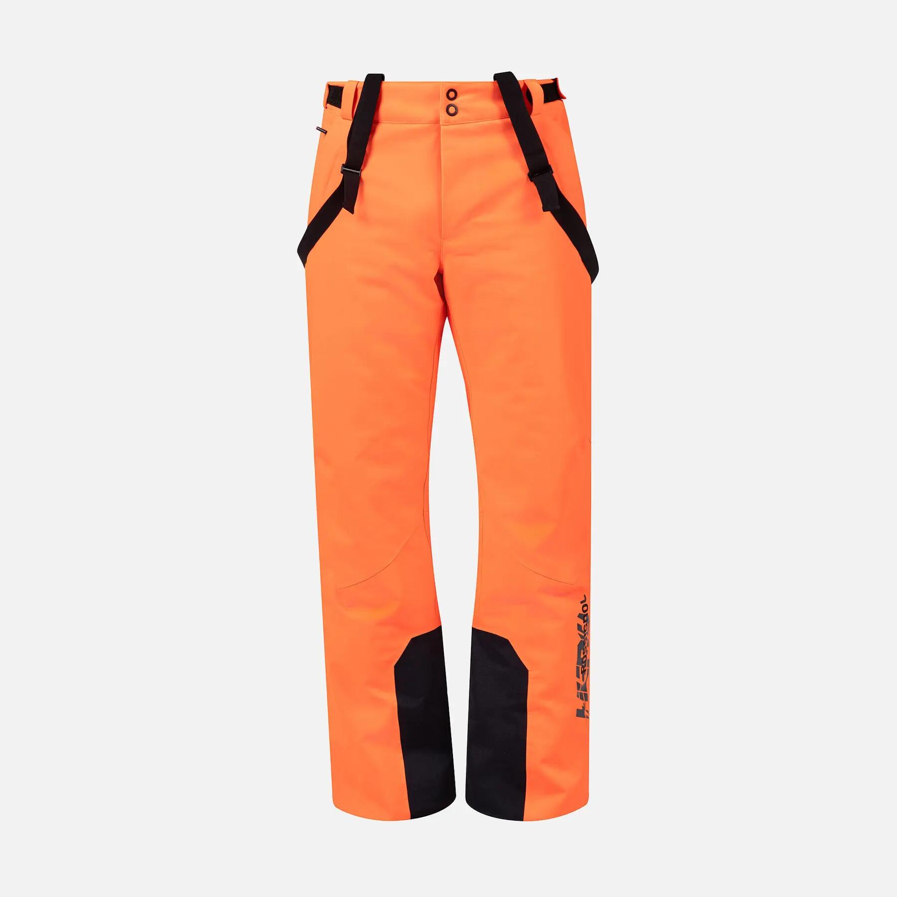 Spodnie narciarskie Rossignol Hero Blackside Insulated Neon Red - M