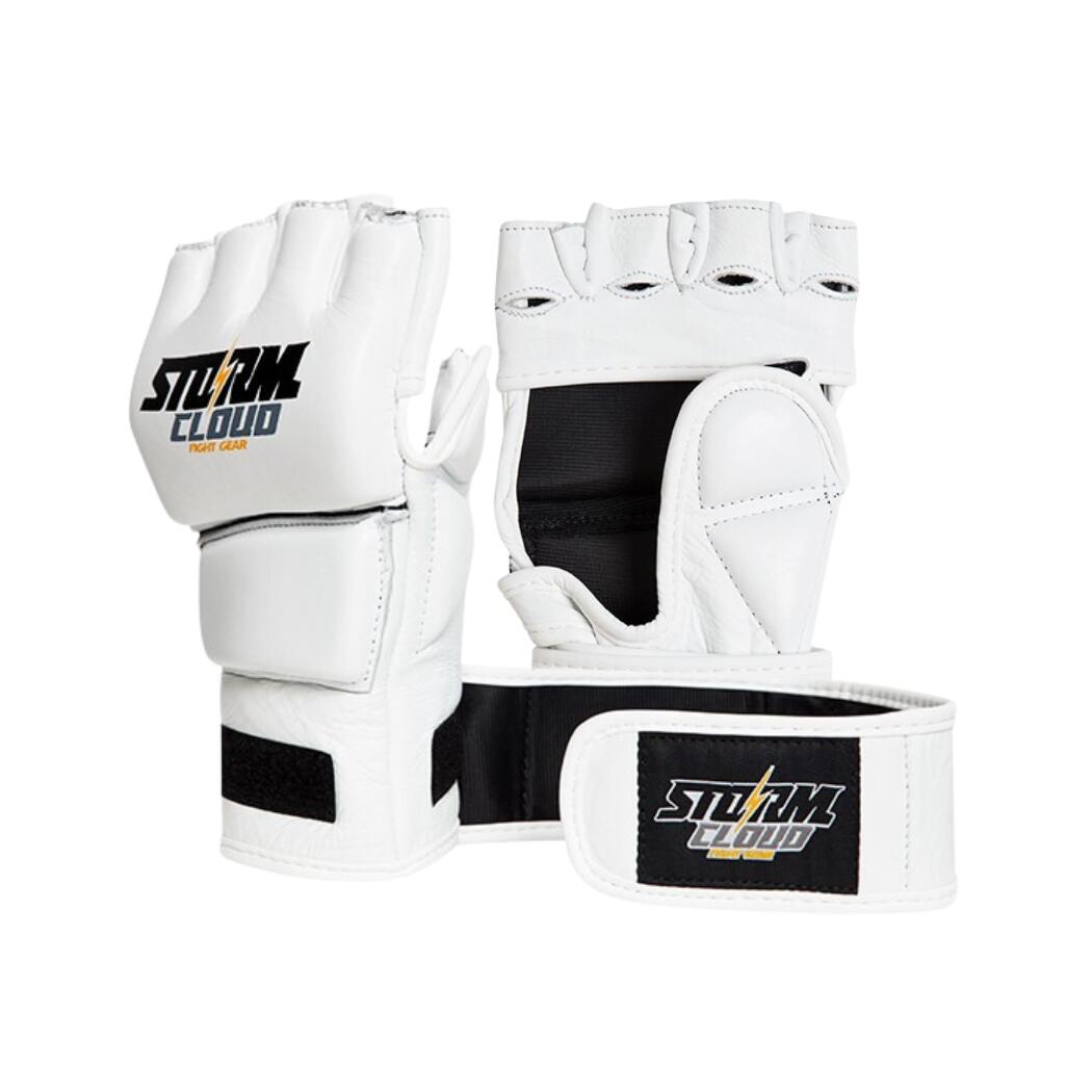 Rękawice MMA StormCloud Hurricane 2 Białe 4oz XL