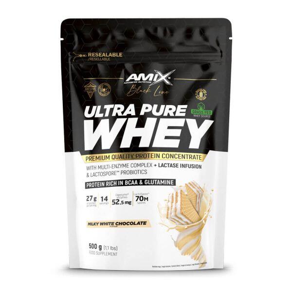 Ultra Pure Whey - 500g Biała Czekolada Amix Nutrition
