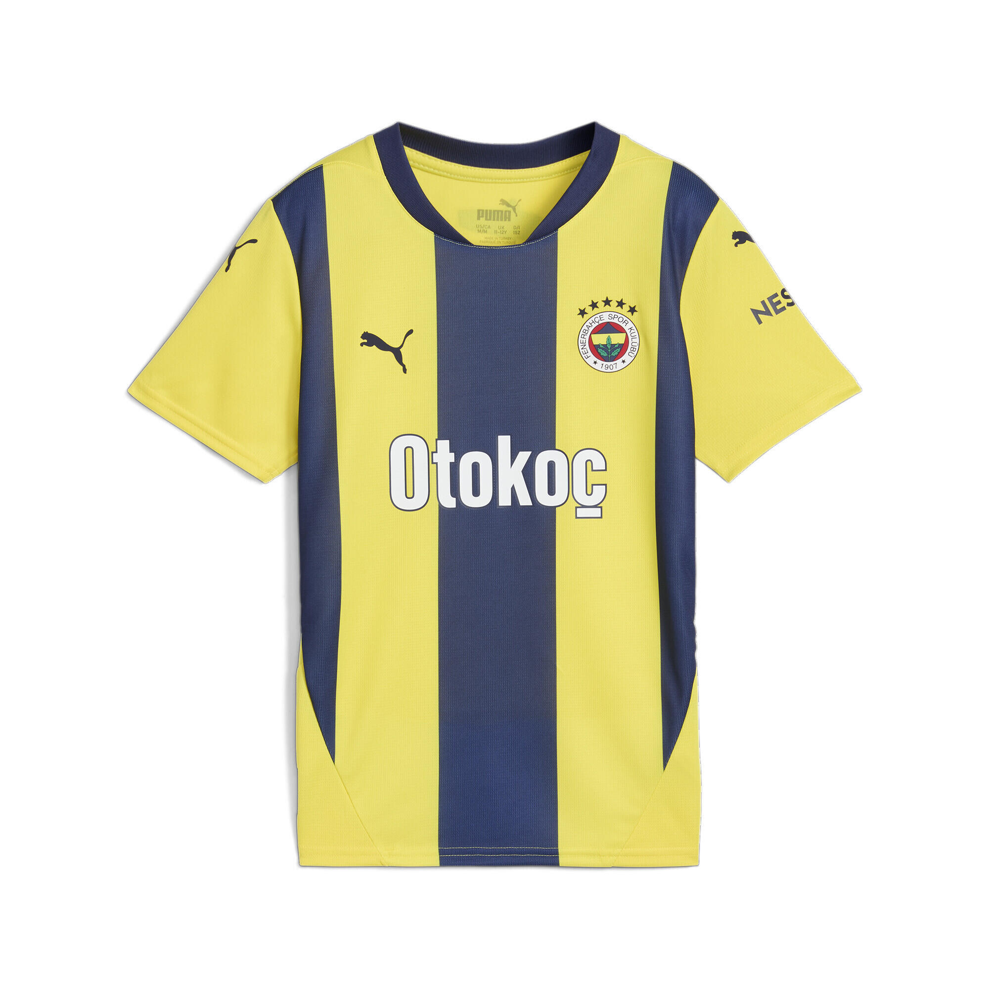 Młodzieżowa koszulka domowa Fenerbahçe SK 24/25 PUMA Speed Yellow Blue Violet