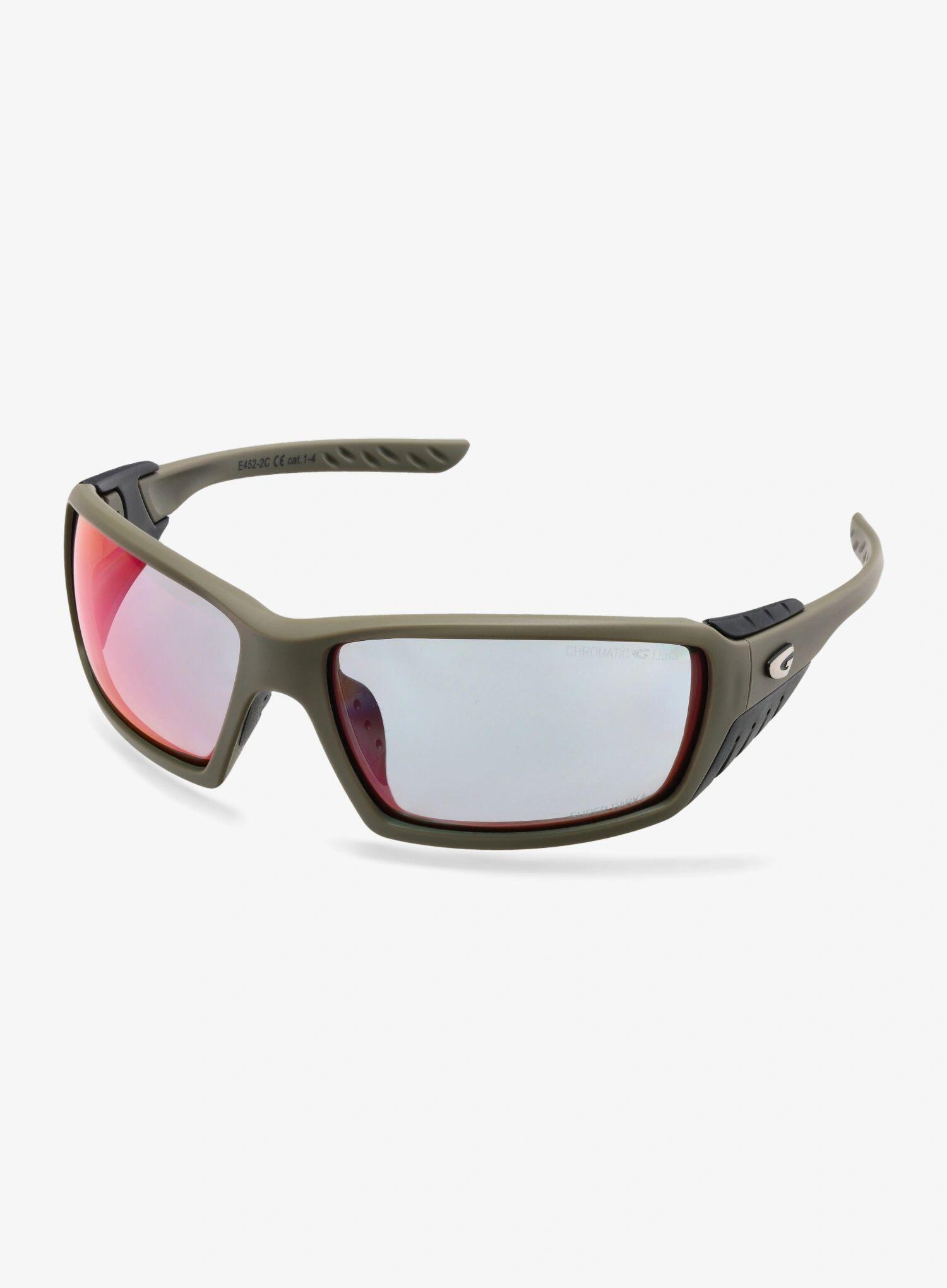 Okulary fotochromowe GOG Elbrus - matt green/black