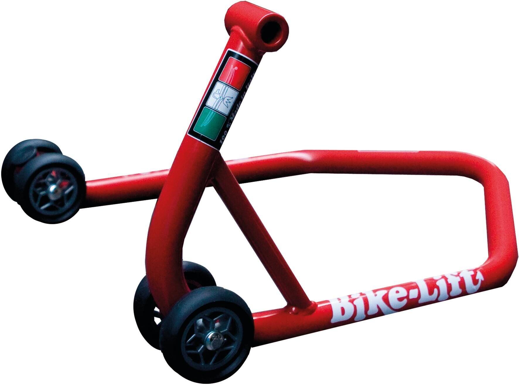 Bike-Lift podpórka tylnego koła do skutera, czerwona, 53x48x33 cm