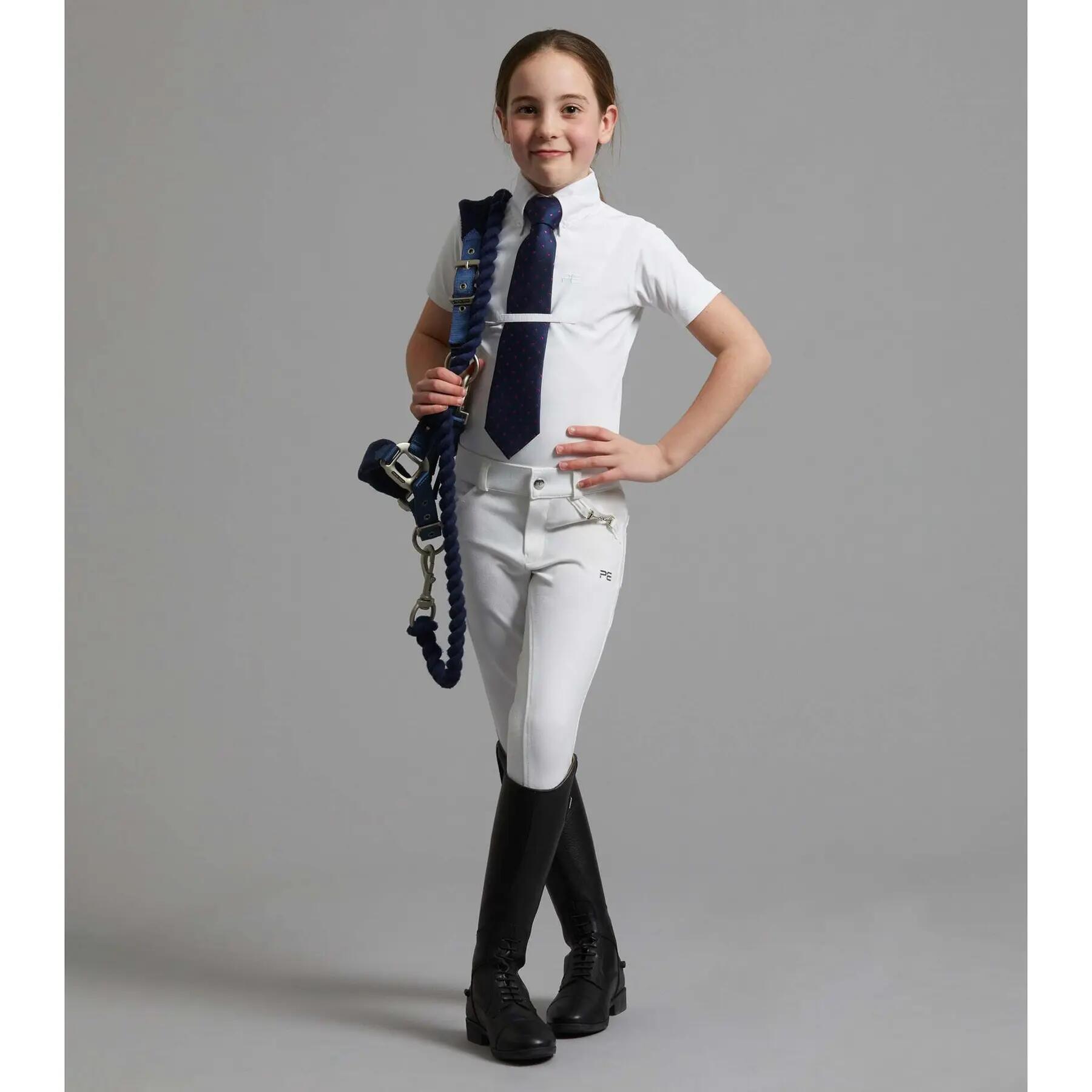 Dziewczęca koszulka do jazdy konnej Premier Equine Luciana