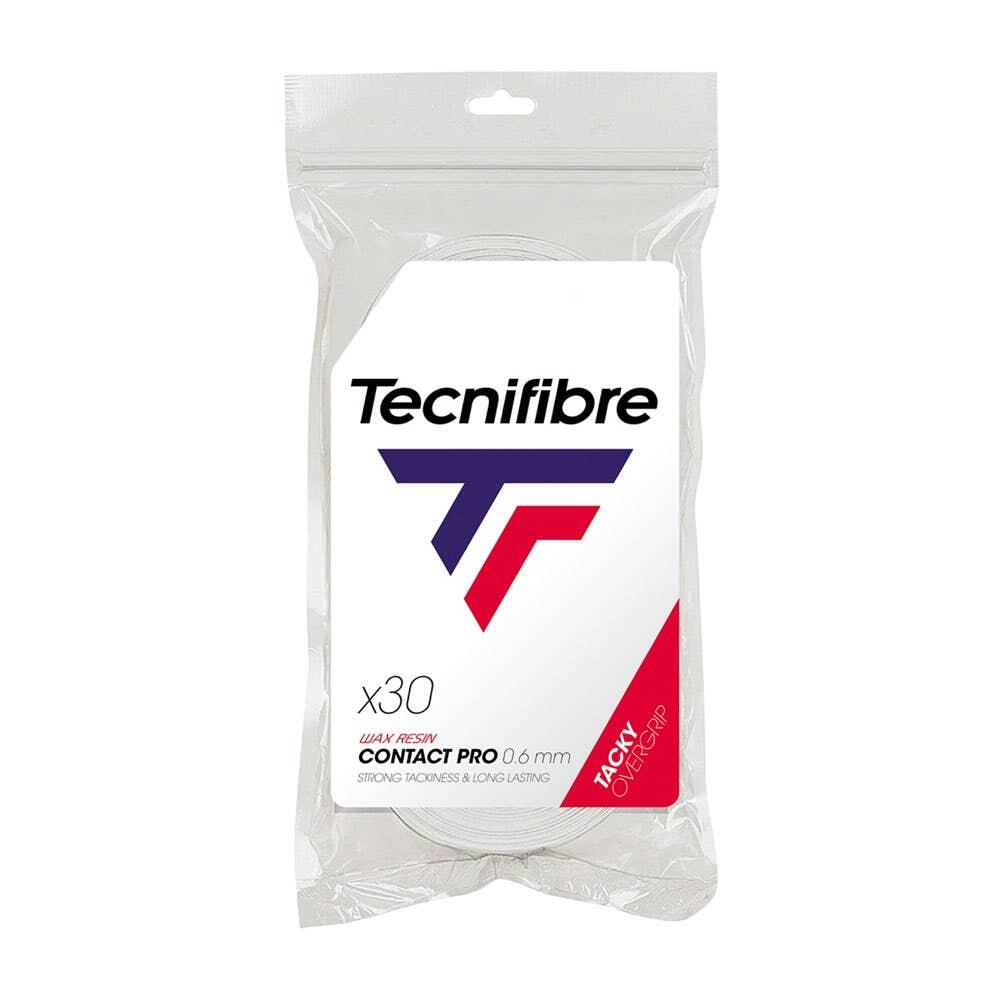 30 Overgrips Tecnifibre Contact Pro Białe