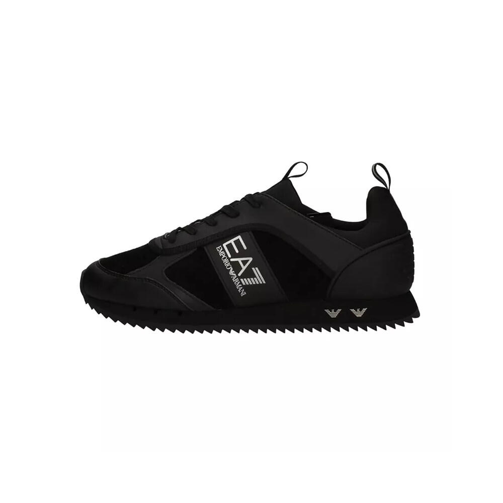 Buty EA7 Emporio Armani Black & White Suede