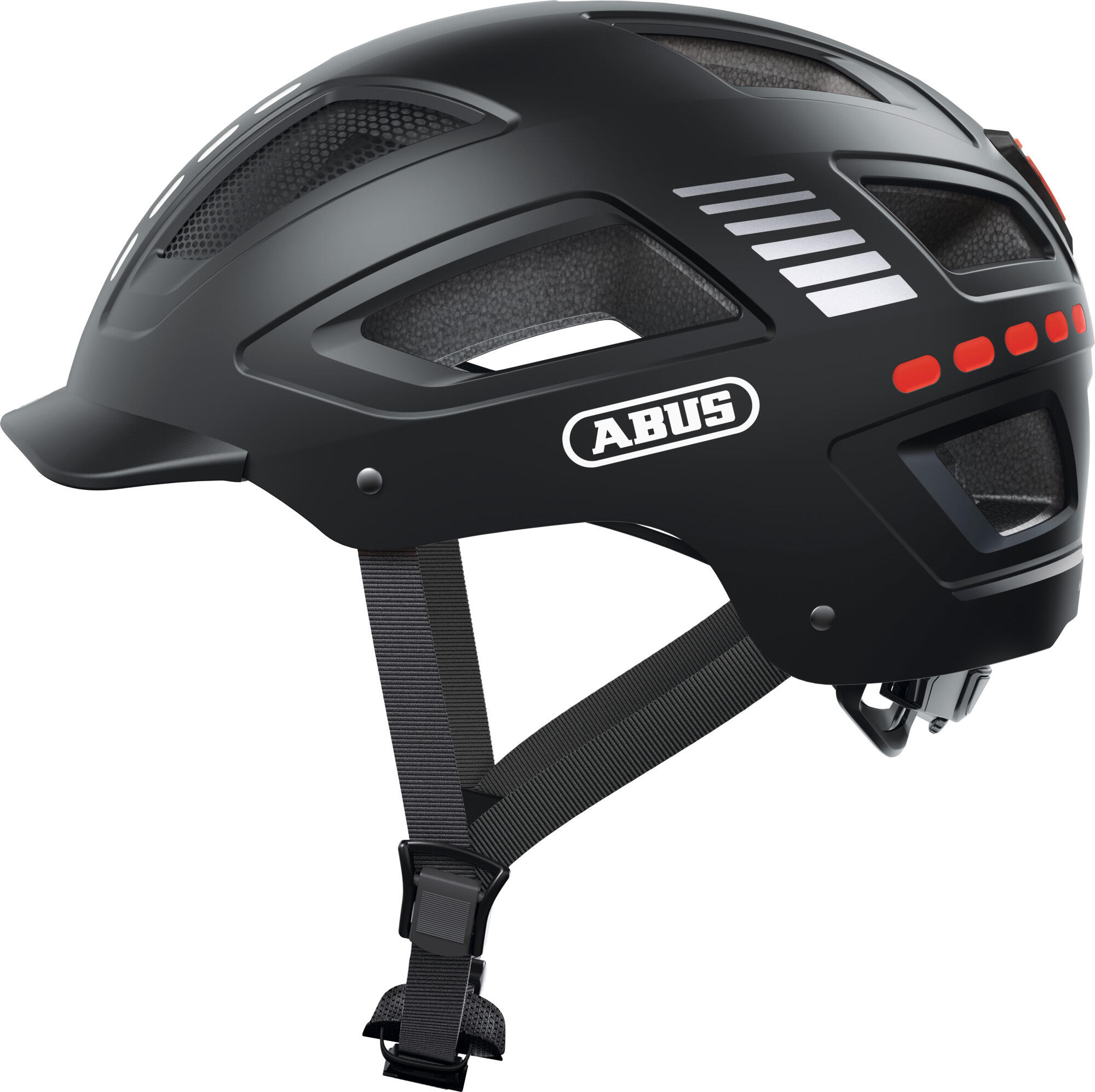 Kask rowerowy „Hyban 2.0 LED” czarny
