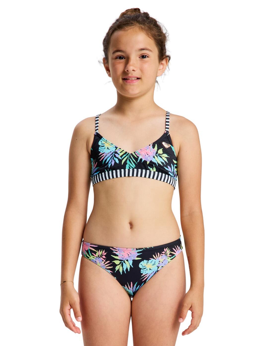 Zestaw trójkątny bikini dla Dziewczynki ROXY ACTIVE Różowy