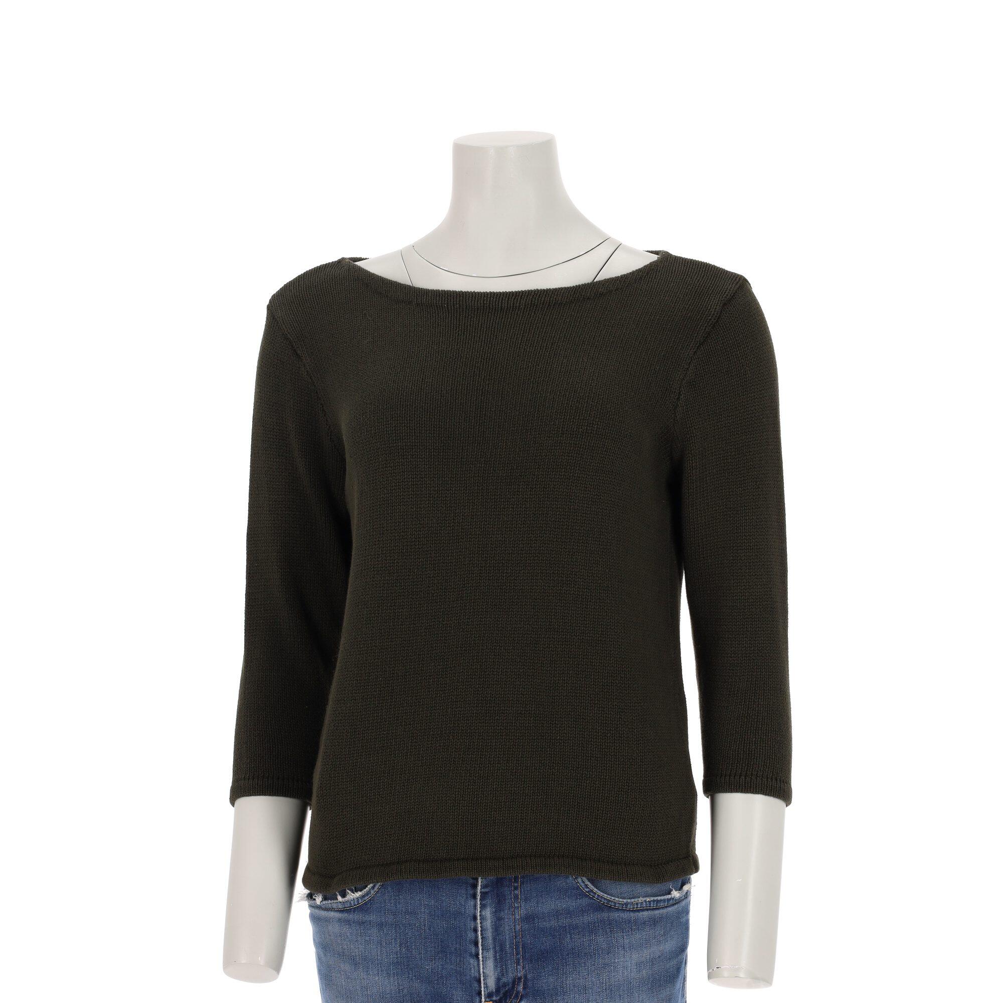 Second life - Lauren Ralph Lauren Sweter damski khaki - Jak nowy