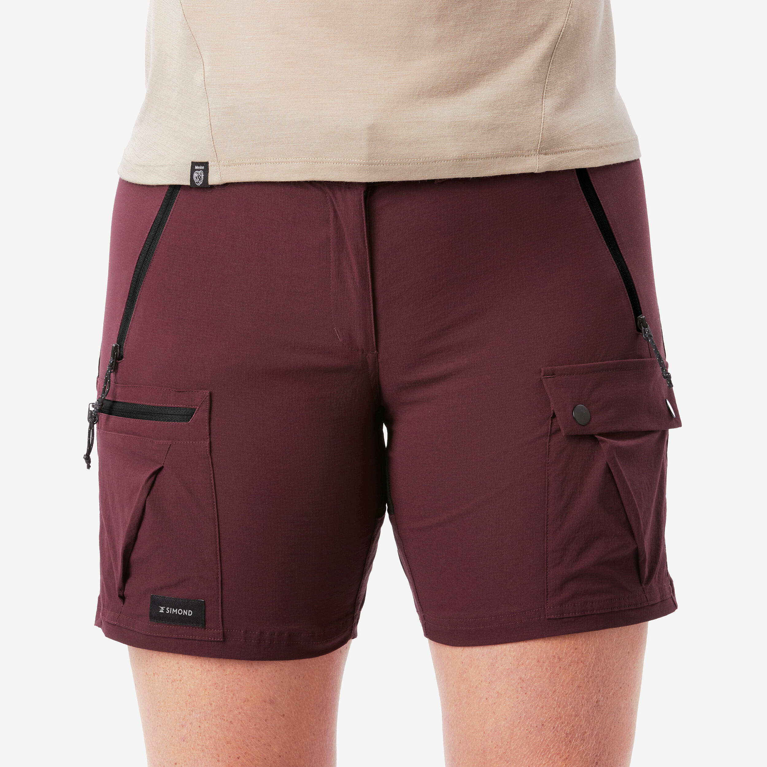 Spodenki trekkingowe damskie Simond MT500