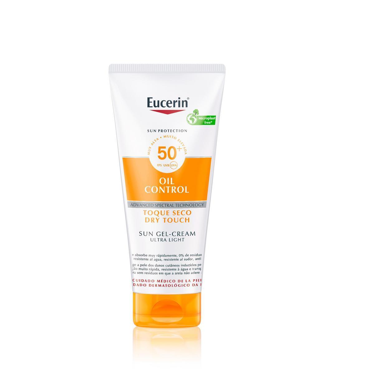 Eucerin Solar Corporal Oil Control Gel-Crema FPS 50+ 200ml