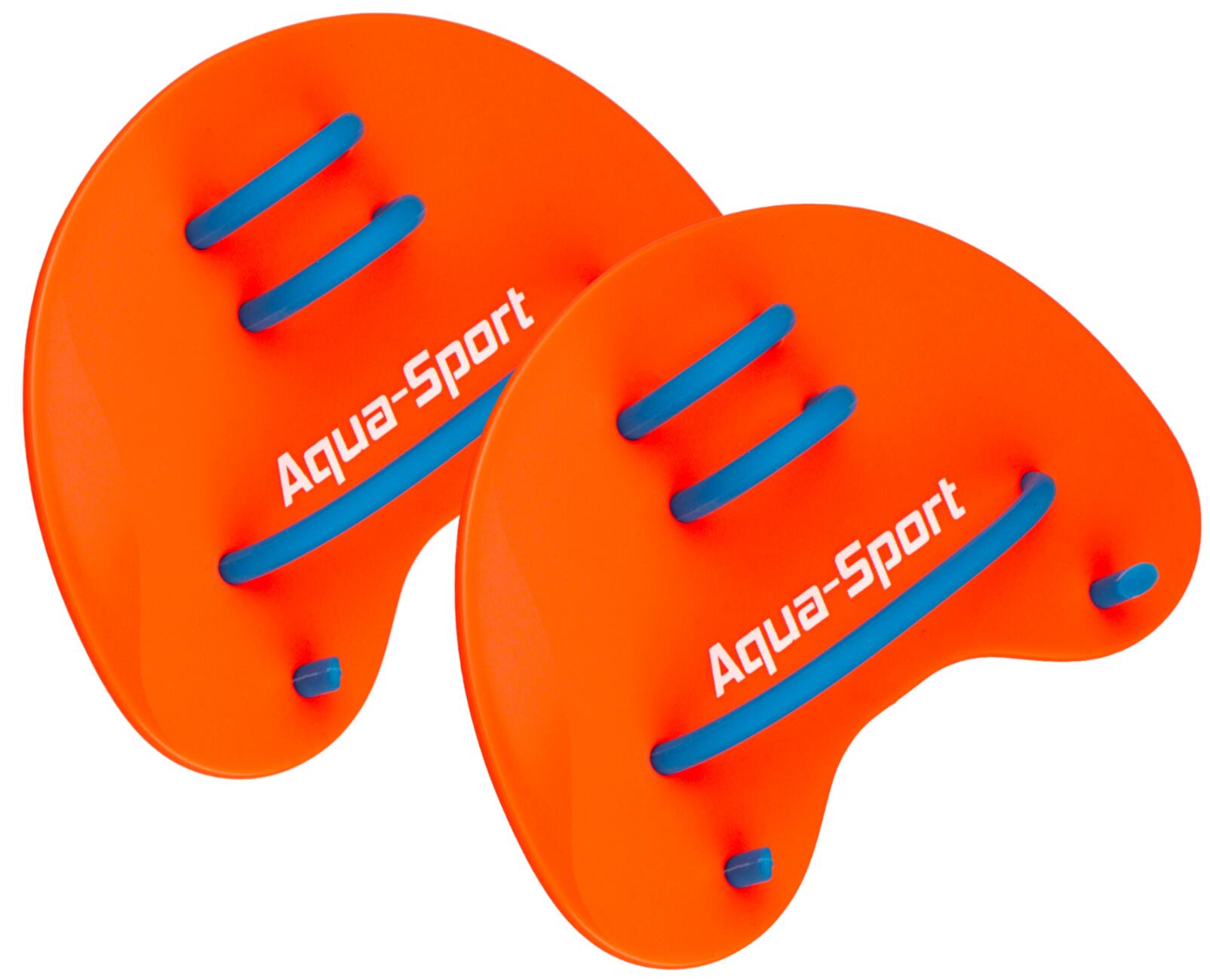 Wiosełka treningowe do pływania na palce z gumką Aqua-Sport Finger Paddle