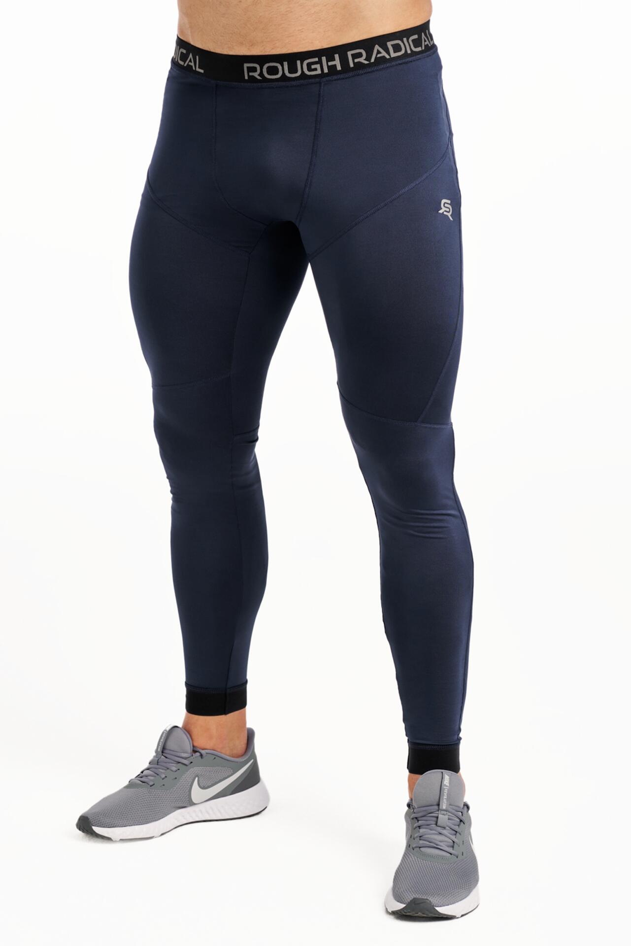 Męskie getry do biegania szybkoschnące Rough Radical Tight Long