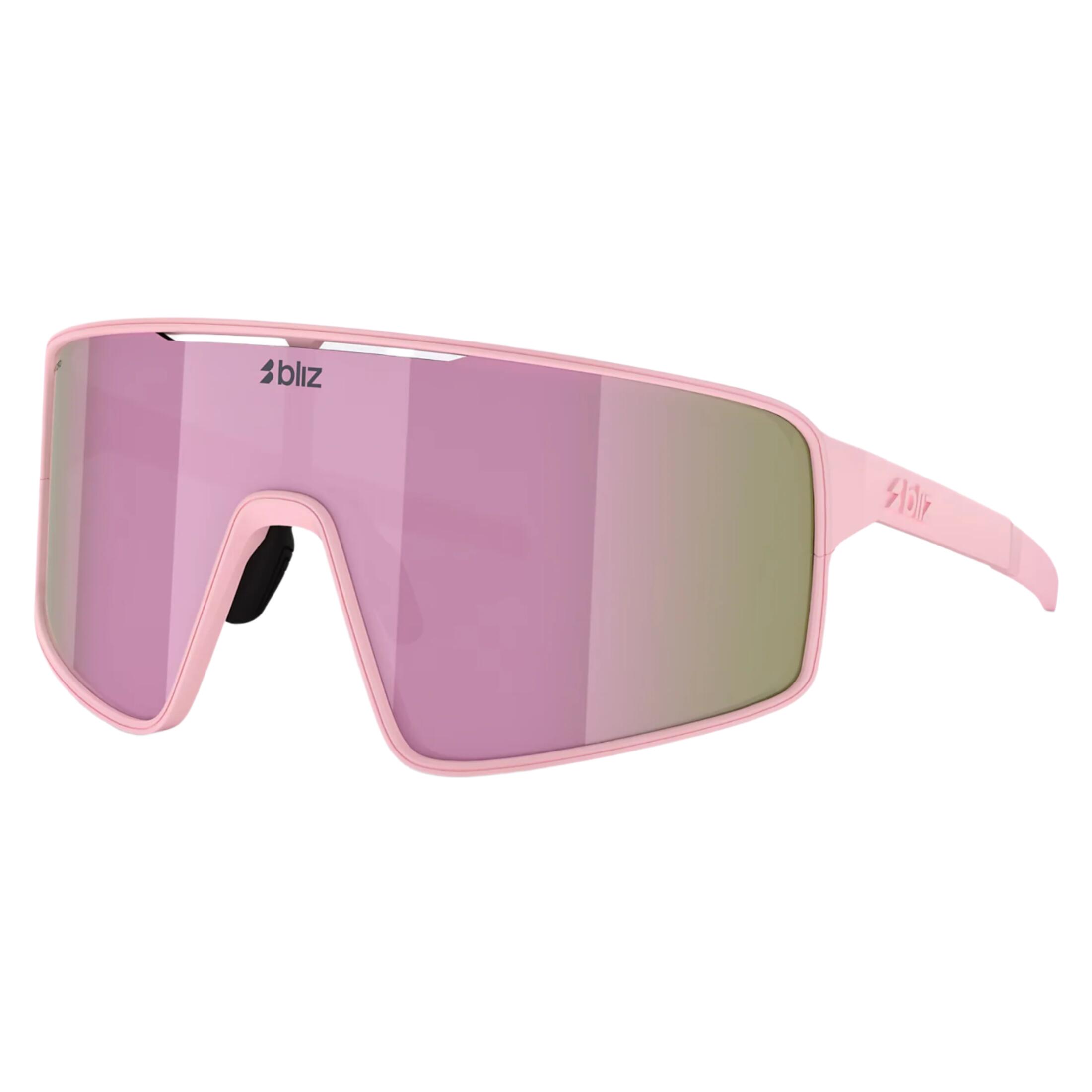 Okulary przeciwsłoneczne Bliz P001 matte powder pink/brown/rose multicolor