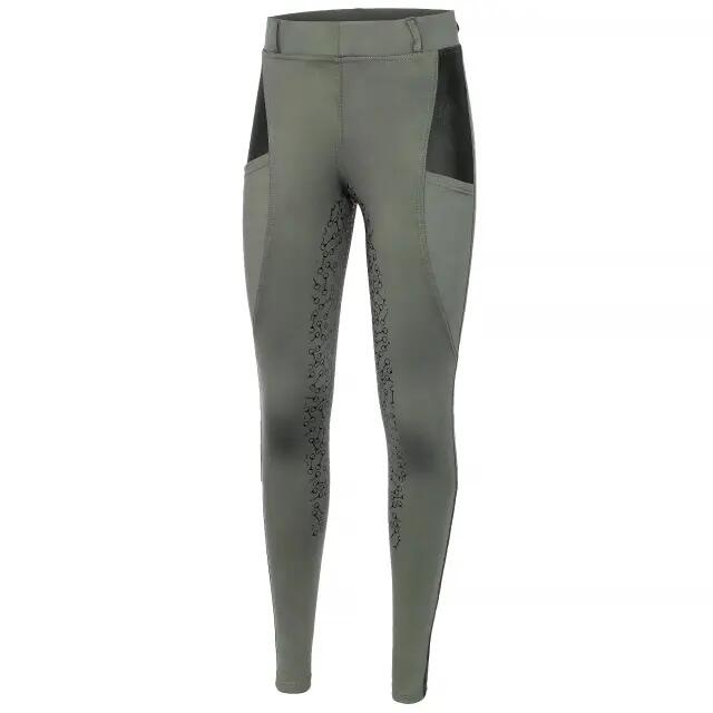 Legginsy do jazdy konnej młodzieżowe Start Kensington elastyczne  z pełnym lejem