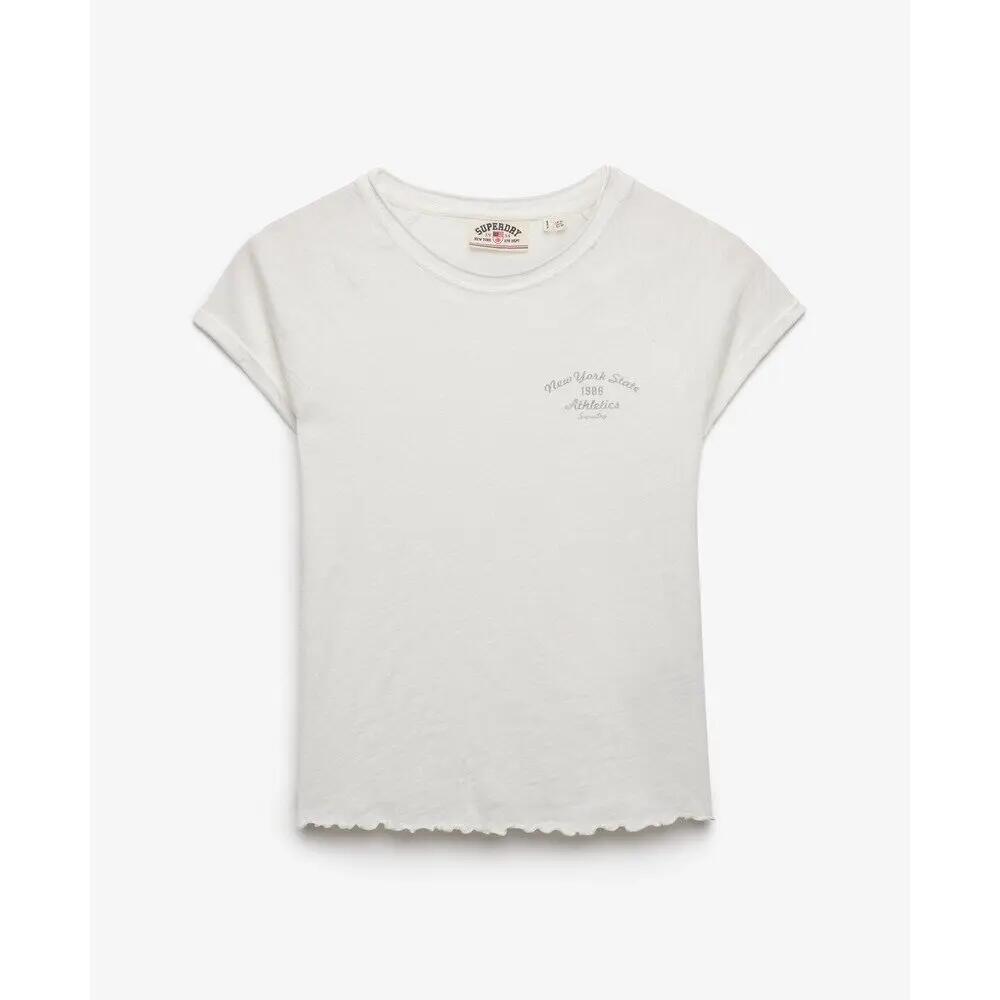 Koszulka damska Superdry Graphique Slub Athletic Essentials