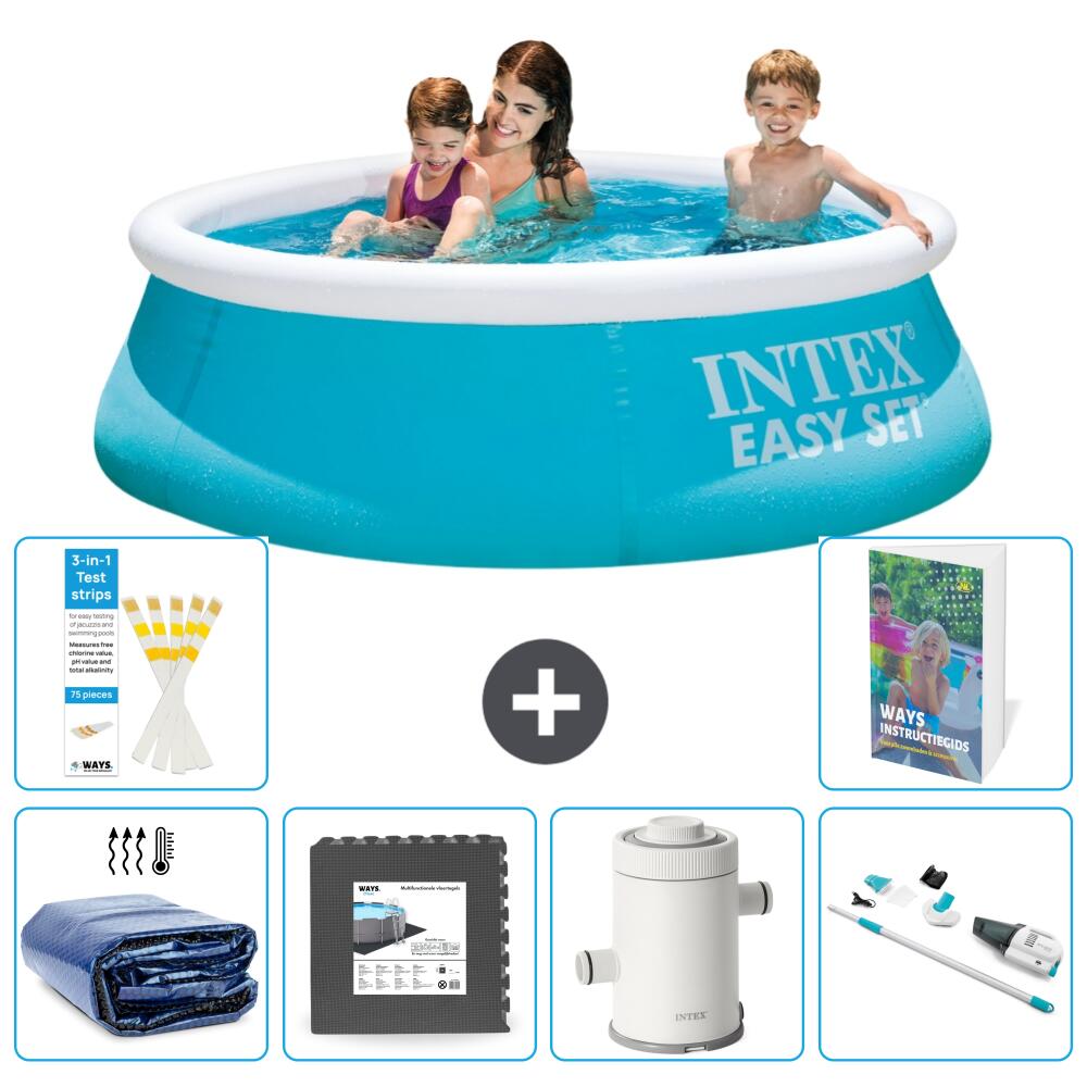 INTEX Basen Easy Set Okrągły - 183x51 cm - 7-częściowy S141