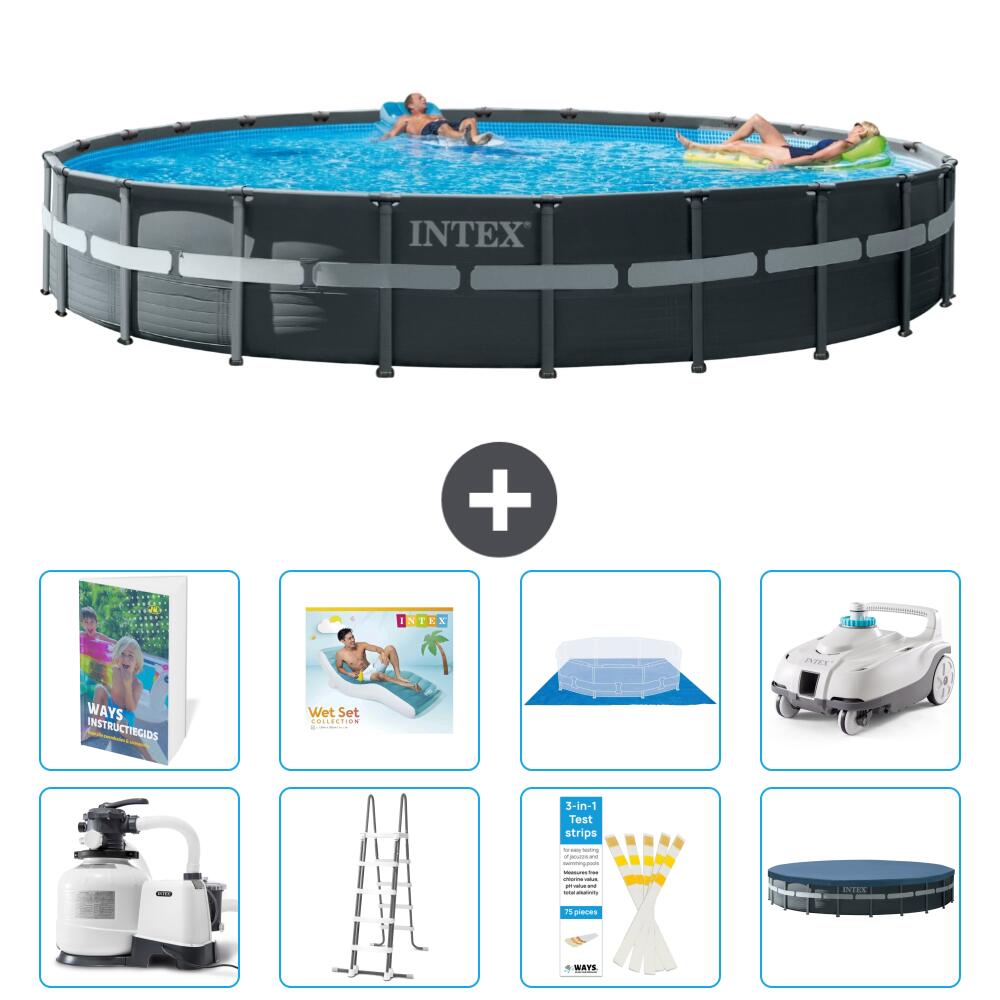 INTEX Basen Ultra XTR Okrągły - 732x132 cm - 9-częściowy S584