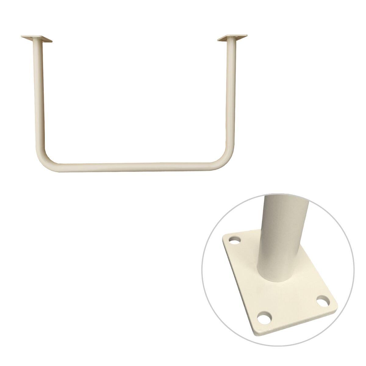 Dla dzieci Drążek do podciągania Sufitowy Metalowy 60cm Beżowy