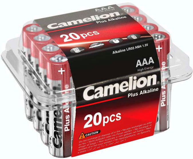 Camelion Cynkowo-węglowe AAA 1100mAh 1,5 V - 24 sztuk