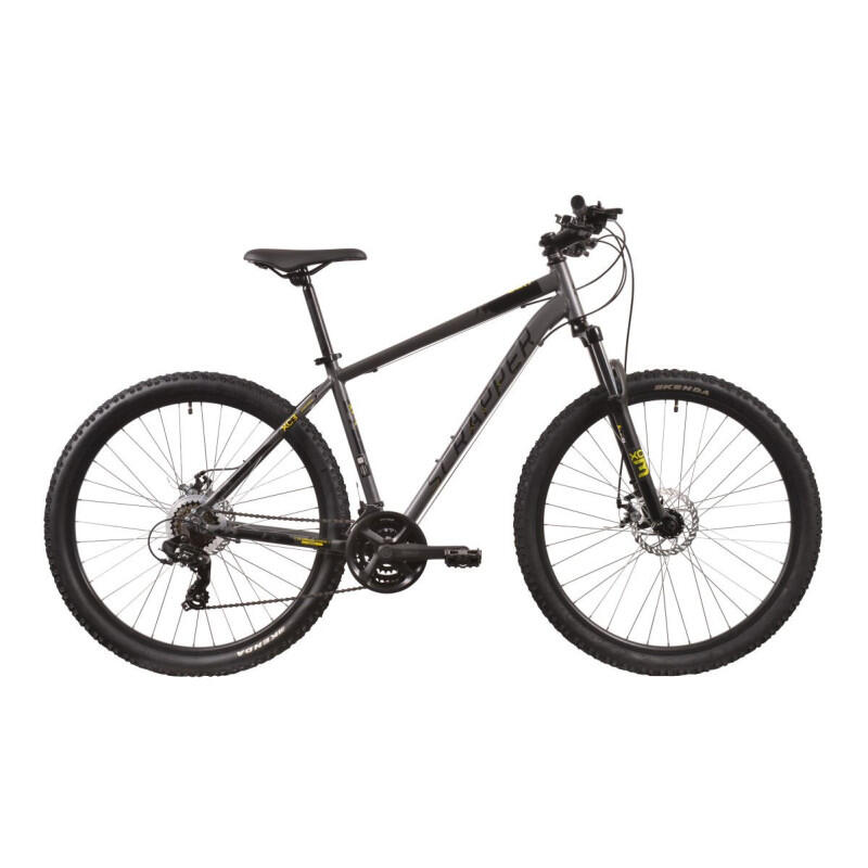 Rower MTB SCRAPPER XC3.2LTD 27.5 21s  rozm. 18 srebrno - żółty