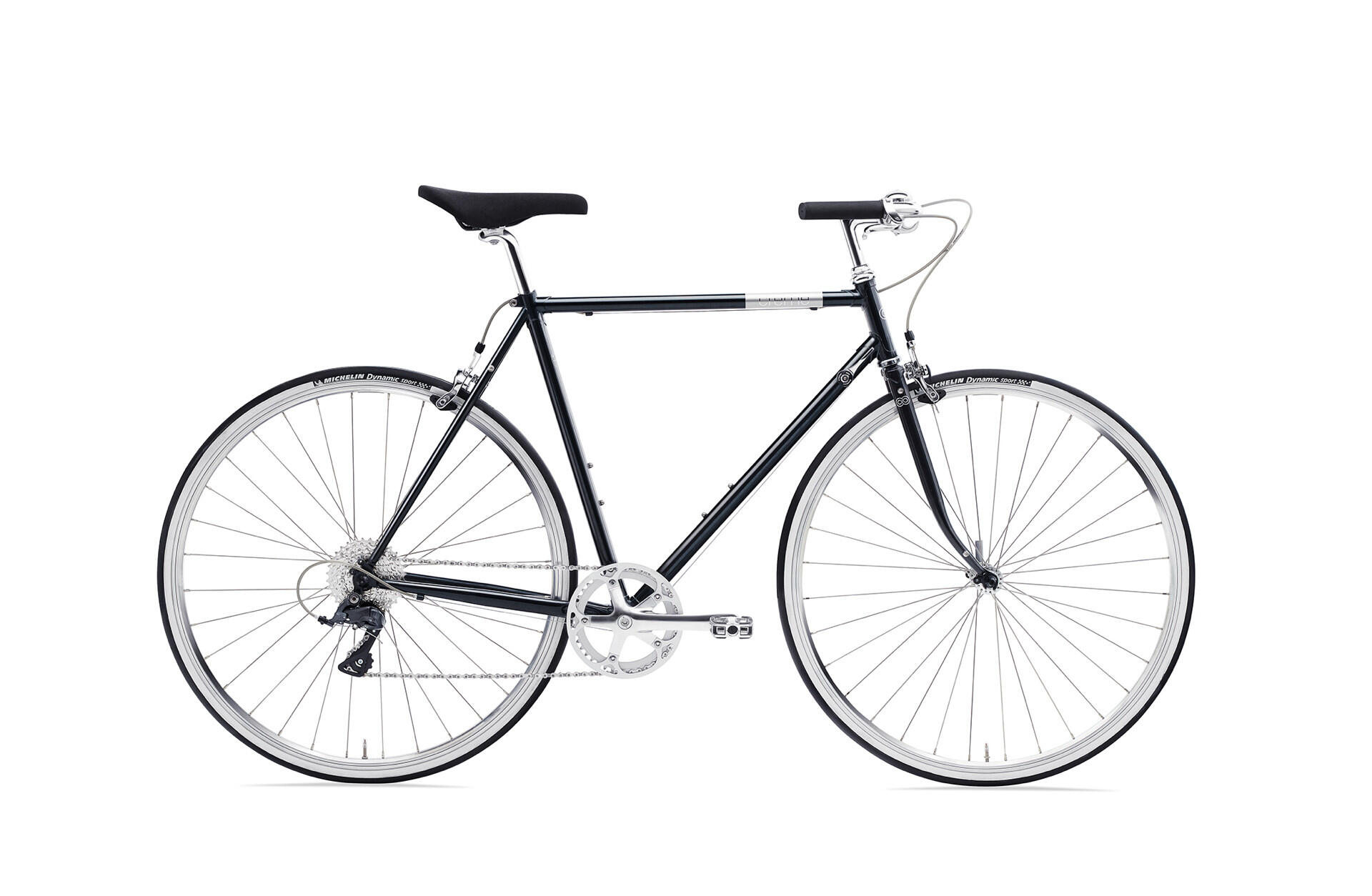 Rower miejski | Echo Uno Obsidian | Kolor Czarny | Rozmiar S/M | Creme Cycles