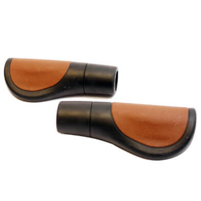 Chwyty City Comfort  Długość 120 Mm  Czarno-Brązowe