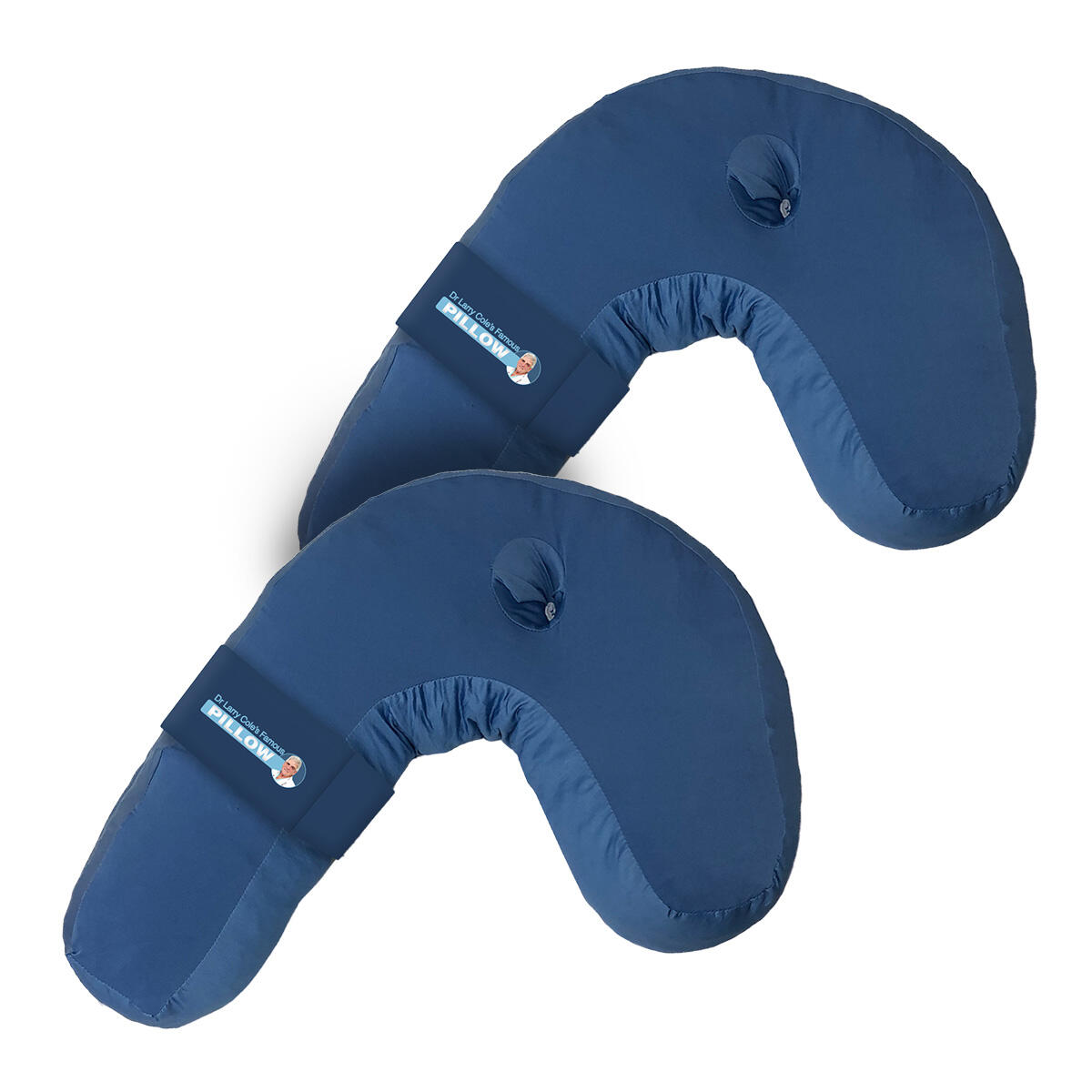 Side Sleeper Pro – Poduszka z pianki memory J, Zestaw 2 szt.