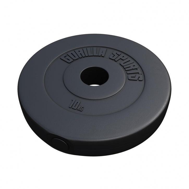 Zestaw obciążeń Olympia winyl 30 kg - 4 x 2,5 kg + 4 x 5 kg