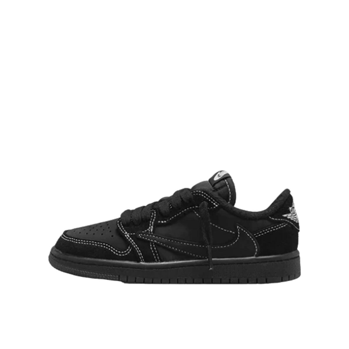 Air Jordan 1 Low SP Travis Scott Black Phantom Enfant et Bébé