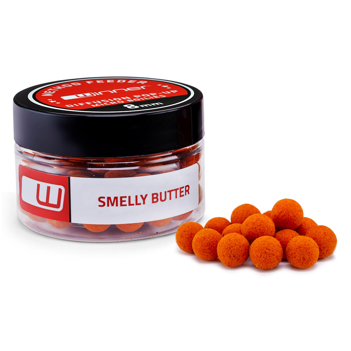 Przynęty do metody Diffusion Micro Boilies 8mm/20g Śmierdzące Masło