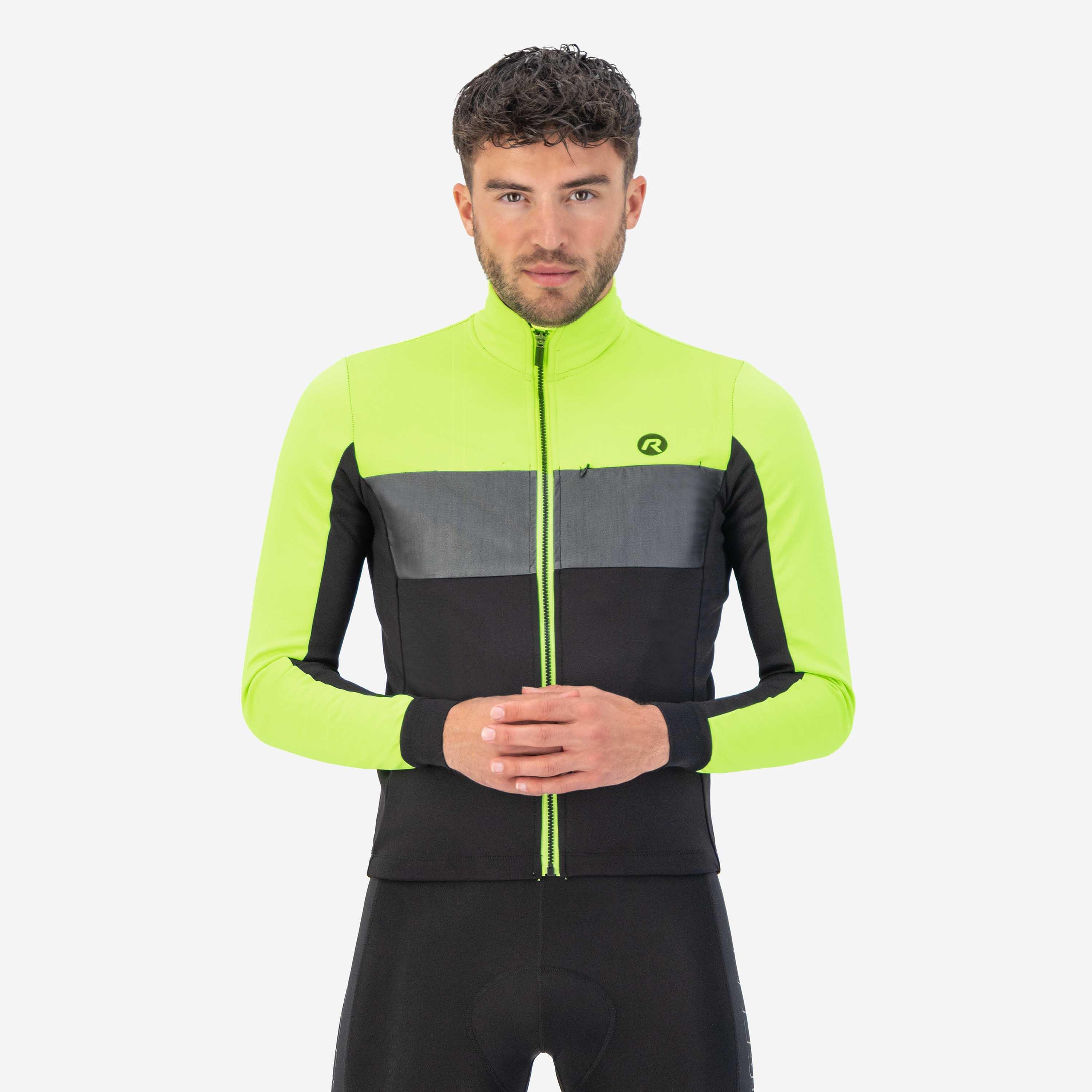 Kurtka rowerowa męska Rogelli Attq mocno ocieplana