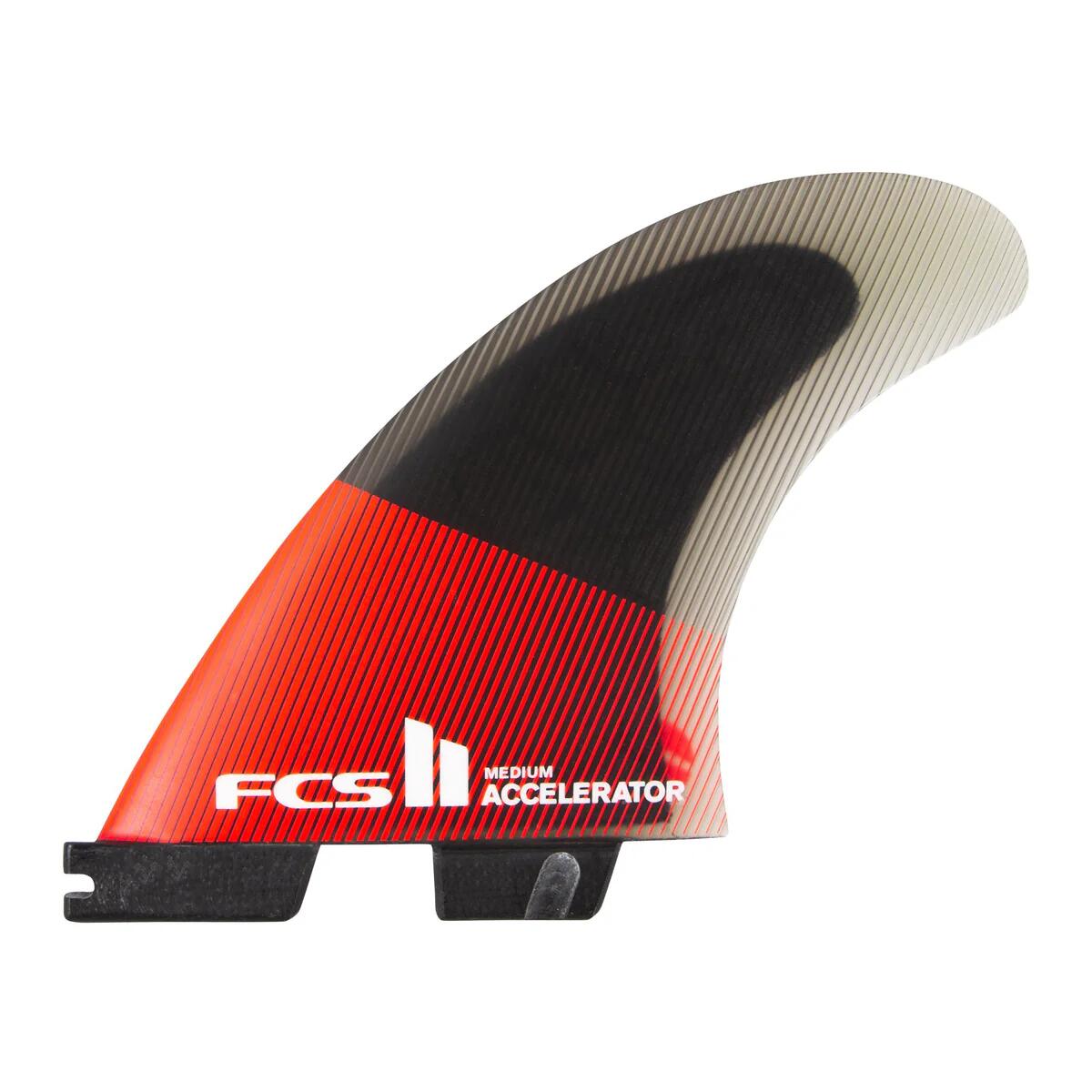 Płetwy do surfingu - Accelerator PC - Czerwono-Czarny - Duże -