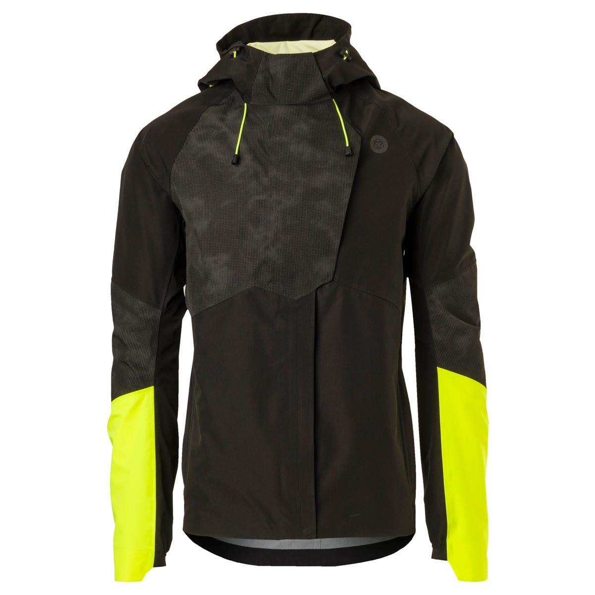 Commuter Rain Jacket Commuter Men Hi-vis & Reflection Black