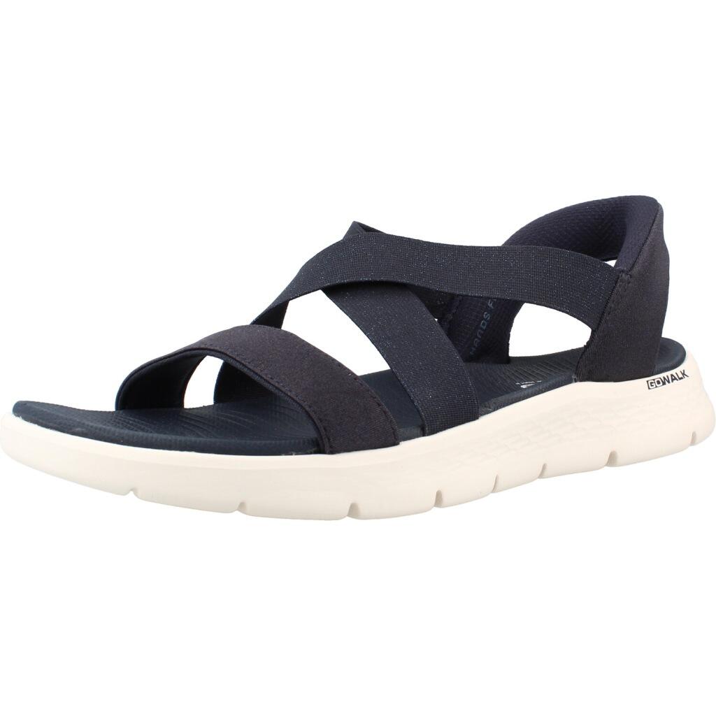 Sandały SKECHERS GO WALK FLEX SANDAL GLIMM Niebieski