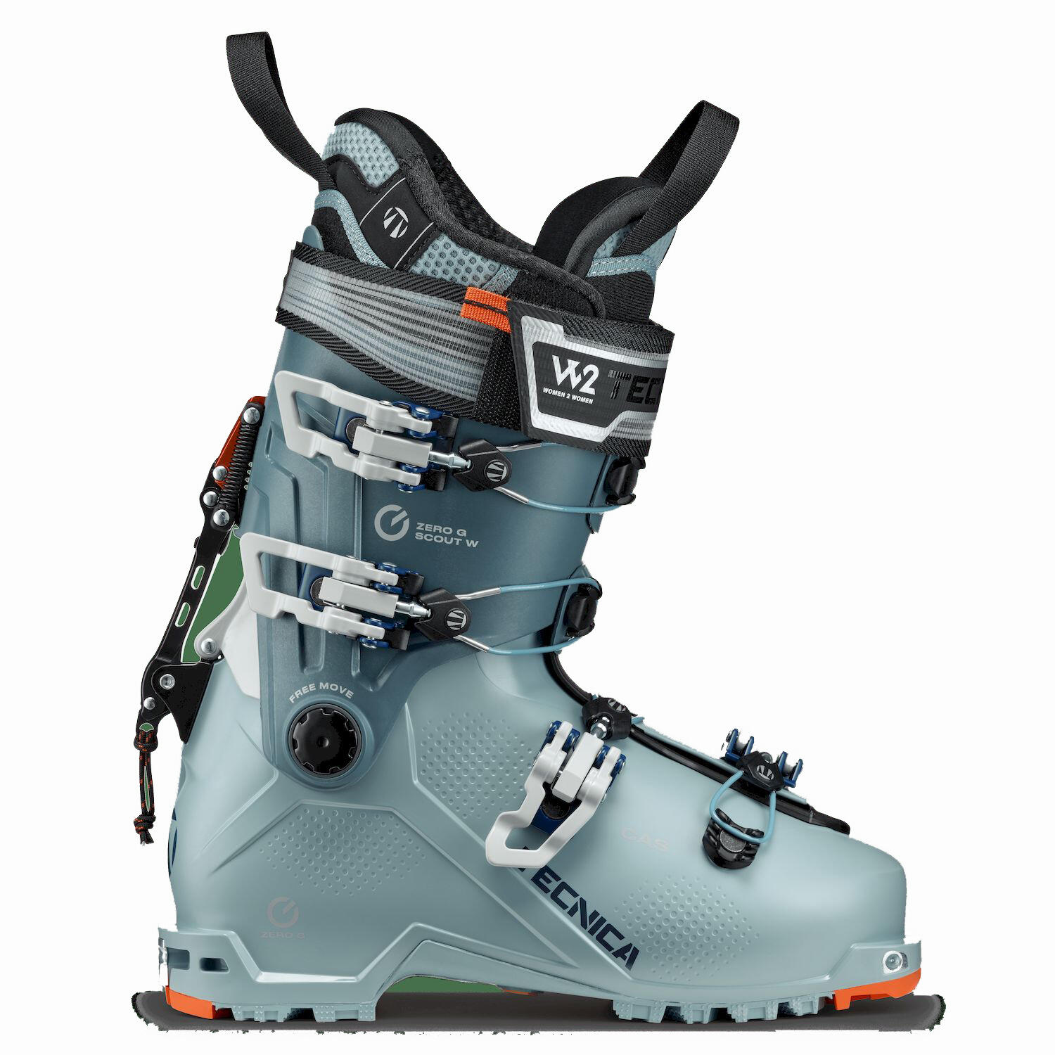 Buty narciarskie Tecnica Zero G Tour Scout W Lichen Blue