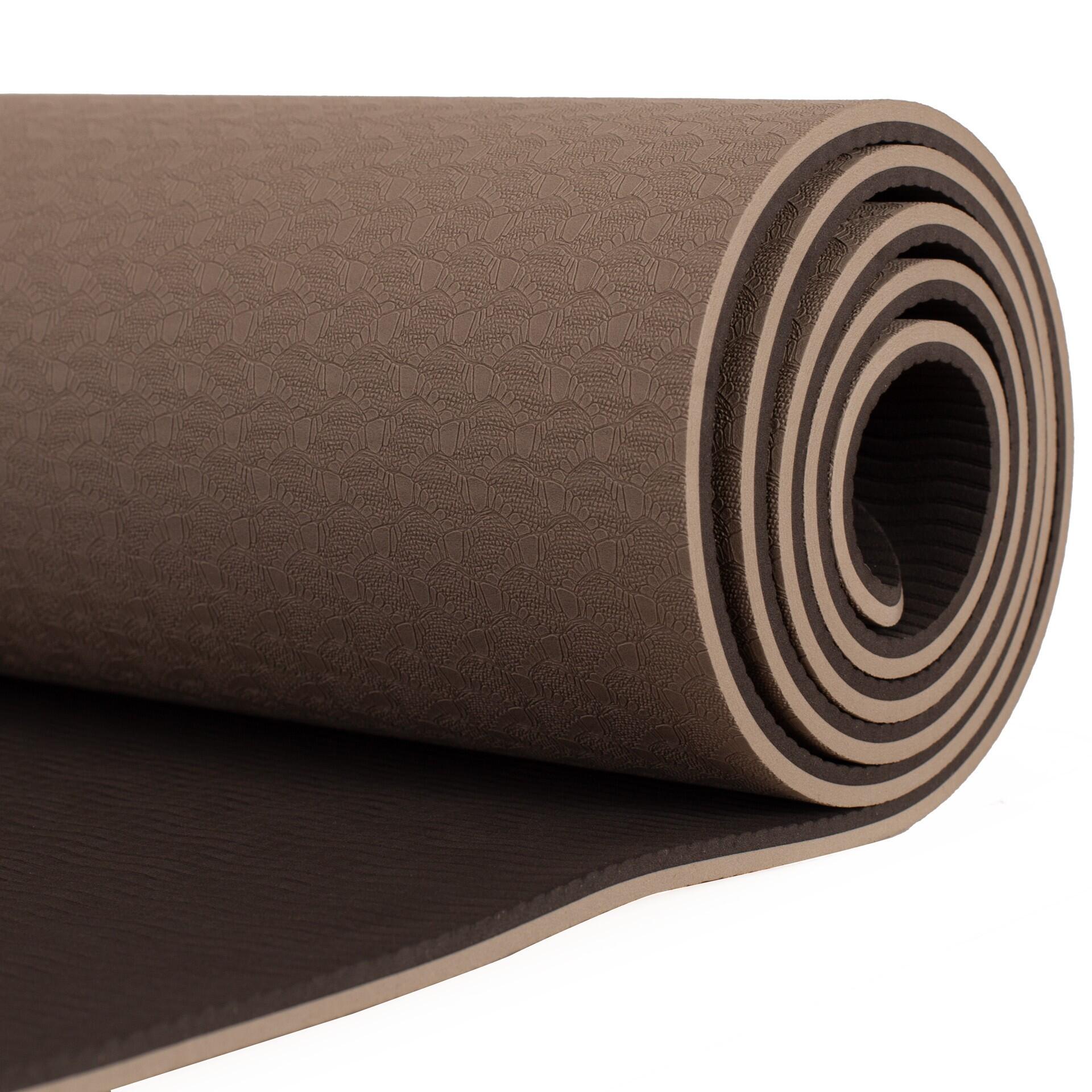 Mata Pilates TPE podwójna faktura 183 x 61 x 0,6 cm